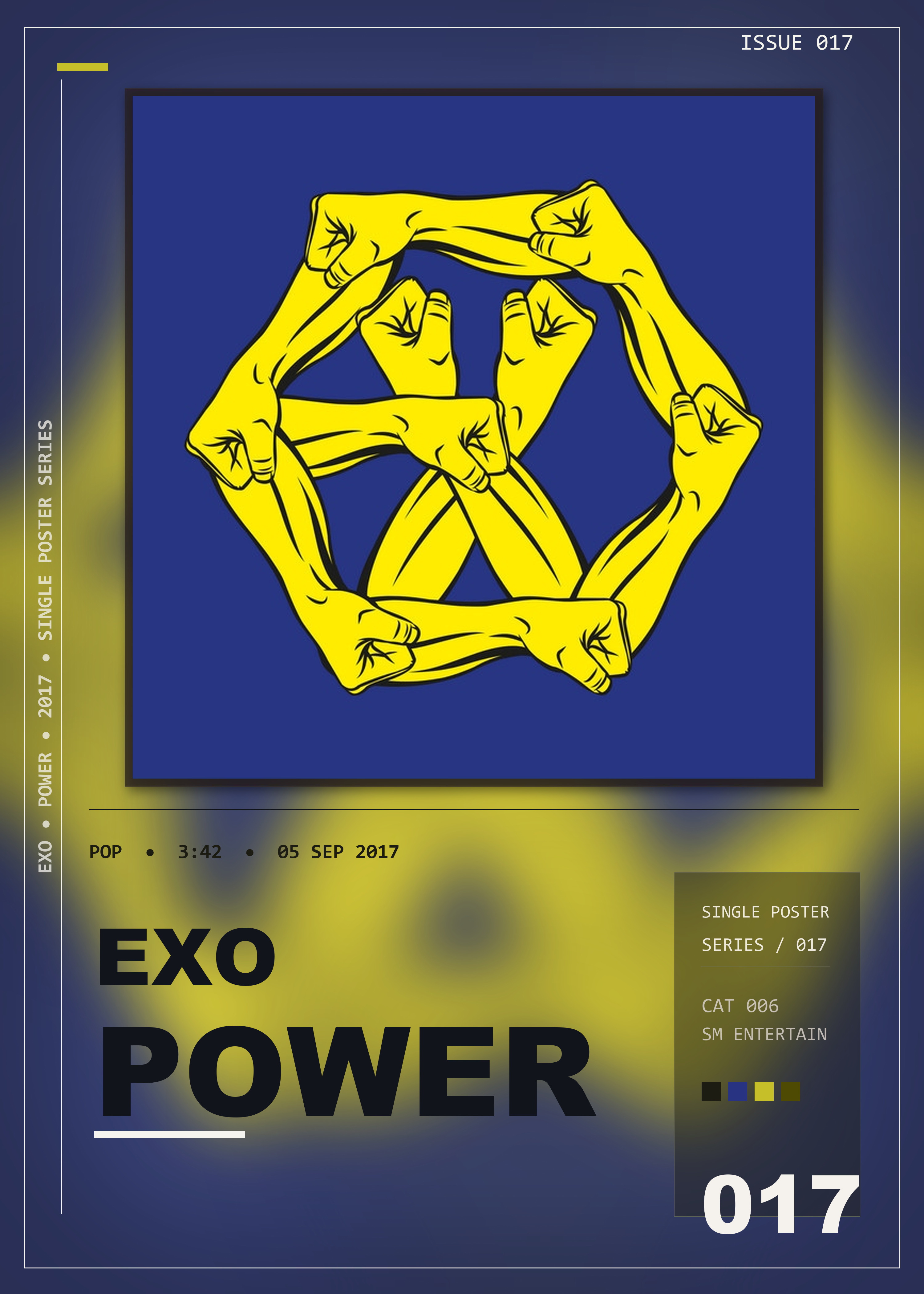 Music poster: EXO - Power