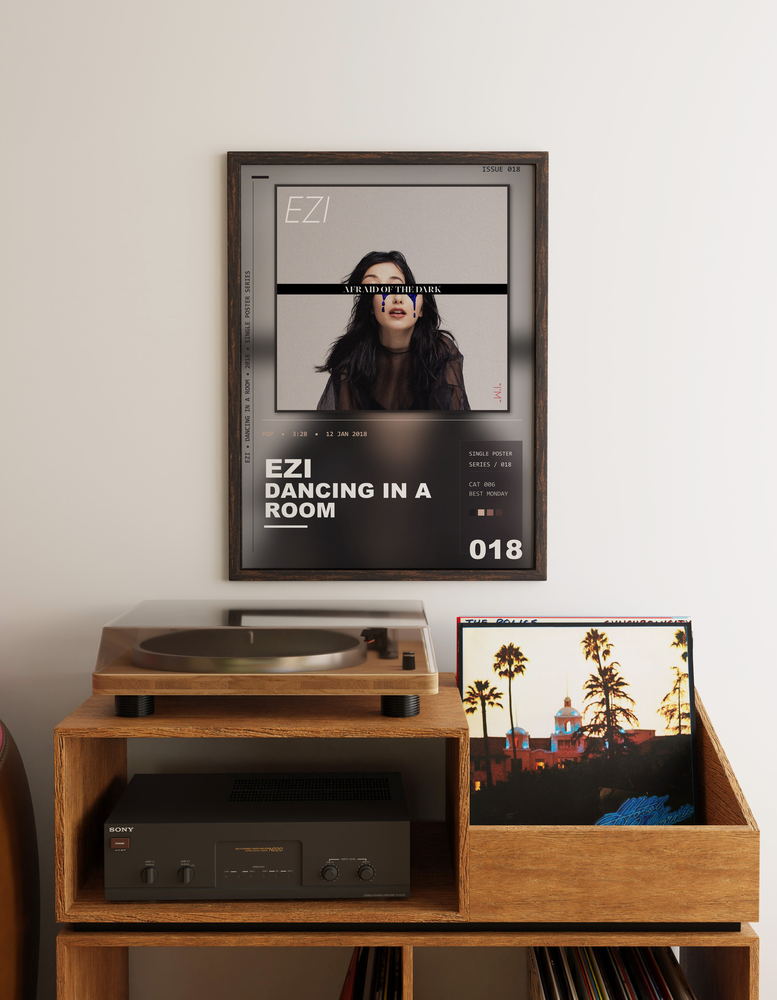 Music poster: EZI - DaNcing in a RoOm