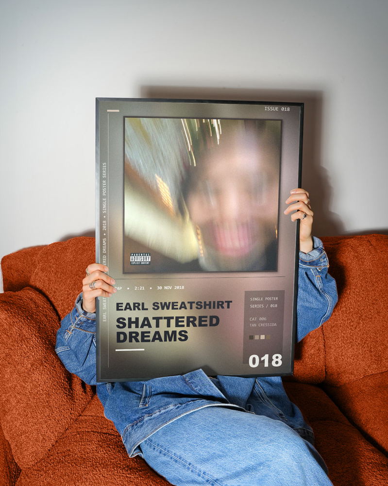 Music poster: Earl Sweatshirt - Shattered Dreams