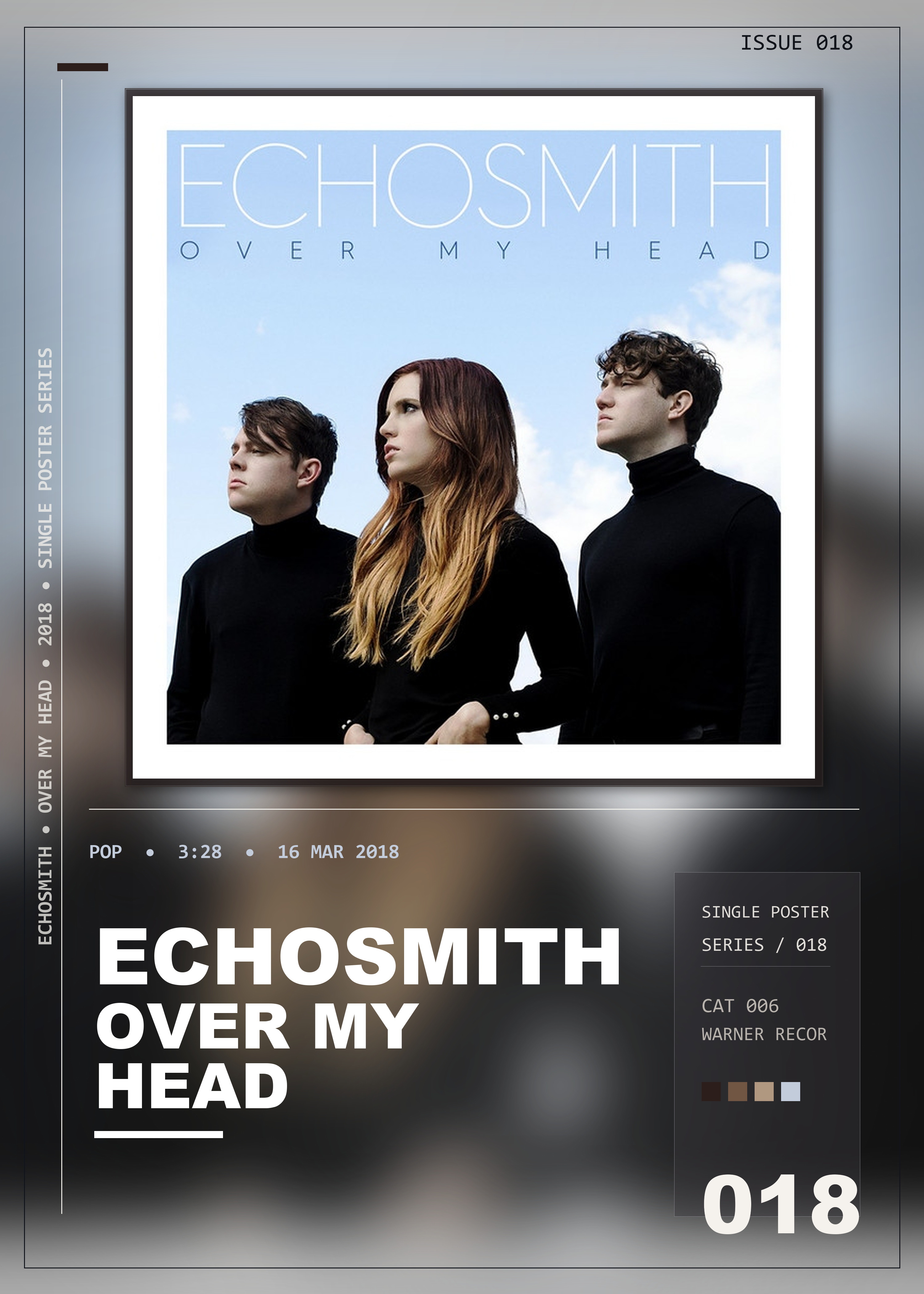 Music poster: Echosmith - Over My Head