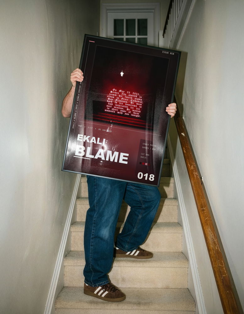 Music poster: Ekali - Blame