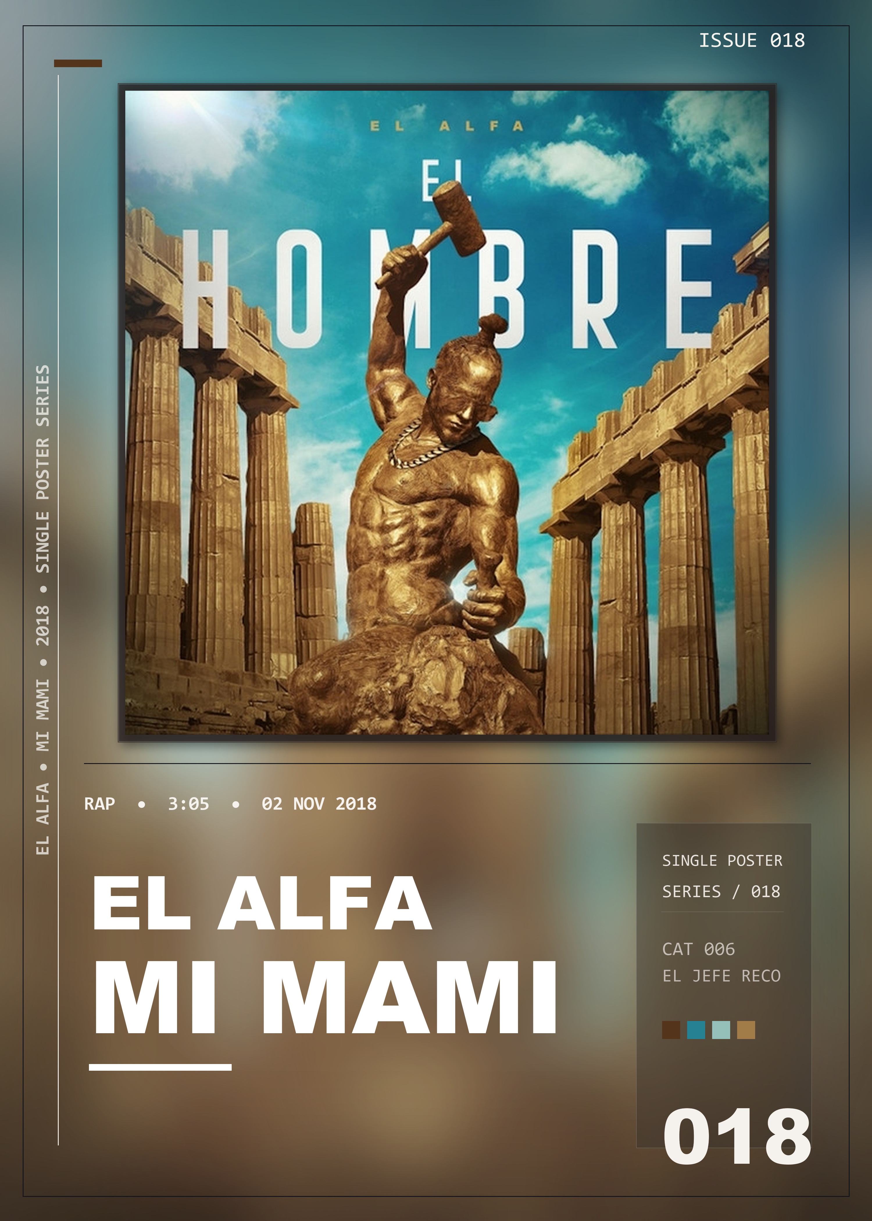 Music poster: El Alfa - Mi Mami