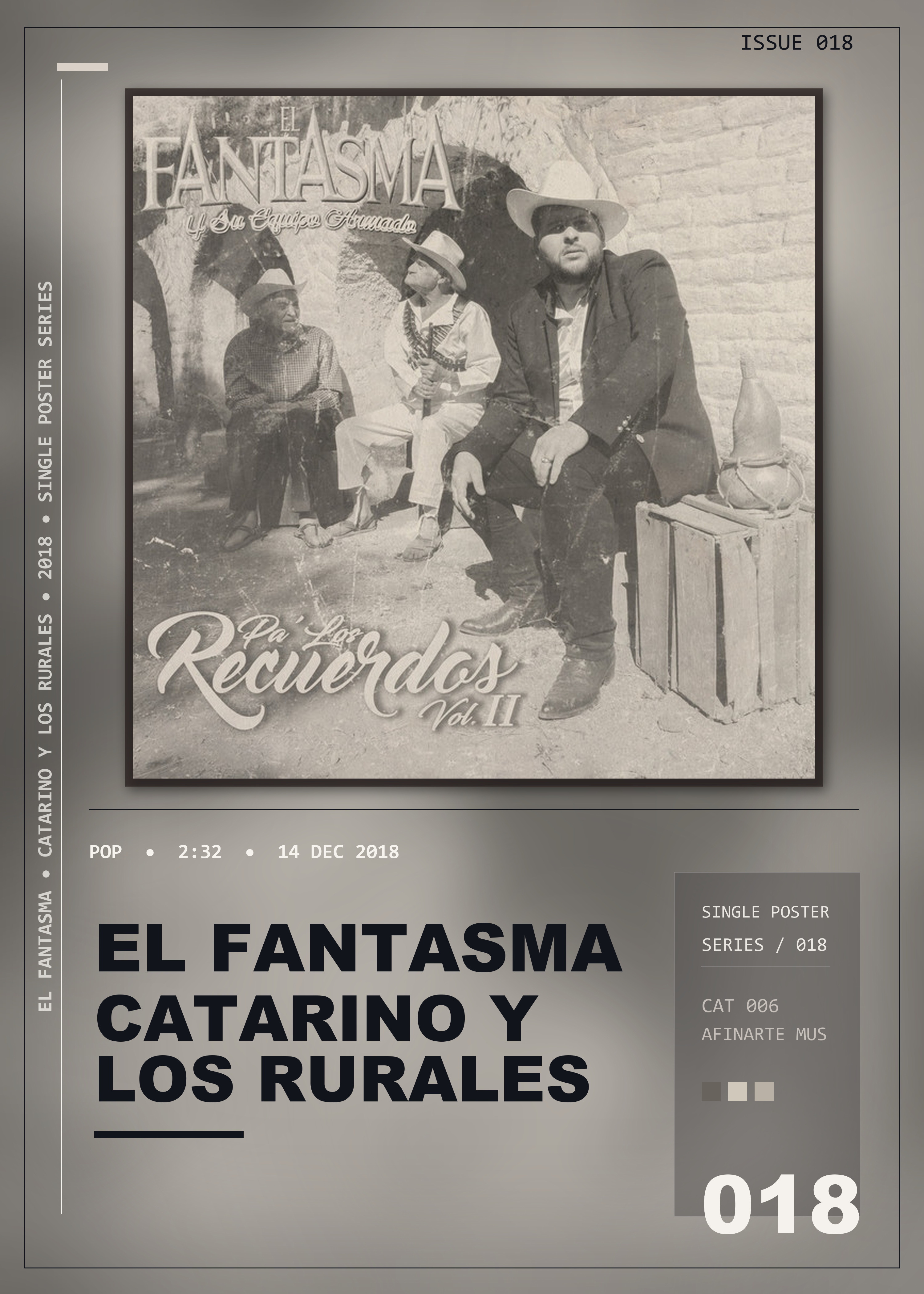 Music poster: El Fantasma - Catarino y los Rurales