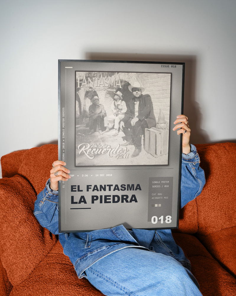 Music poster: El Fantasma - La Piedra