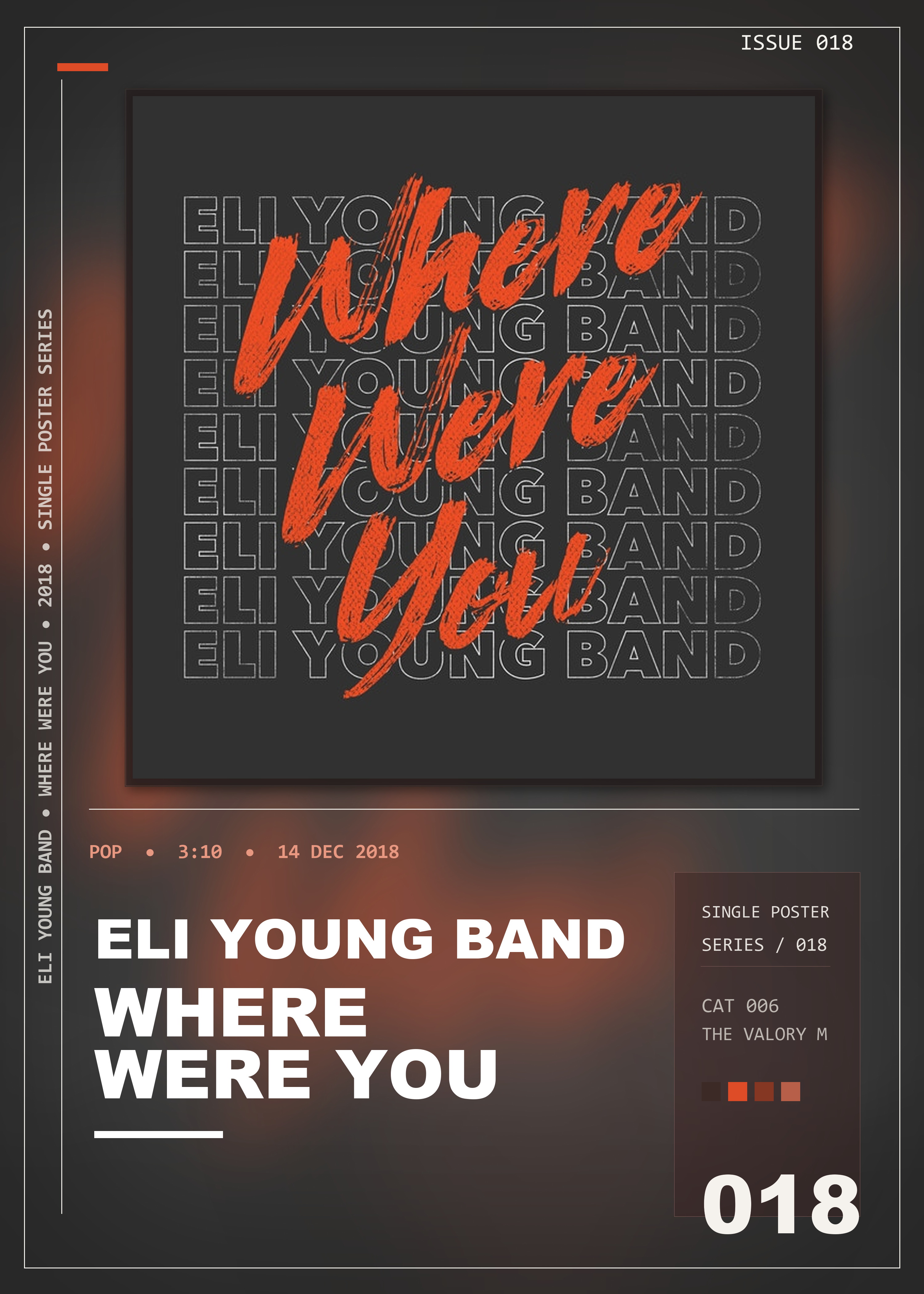Music poster: Eli Young Band - Where Were You
