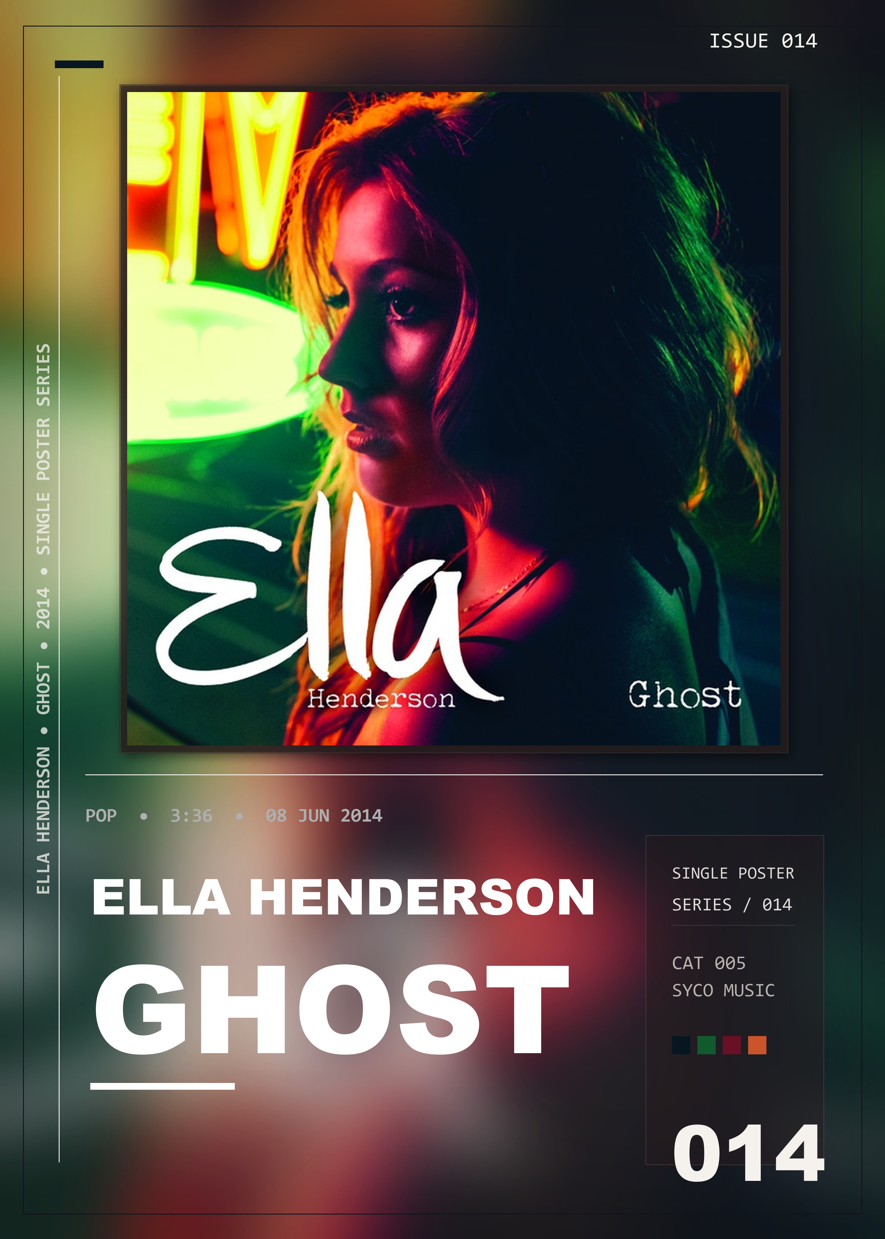 Music poster: Ella Henderson - Ghost