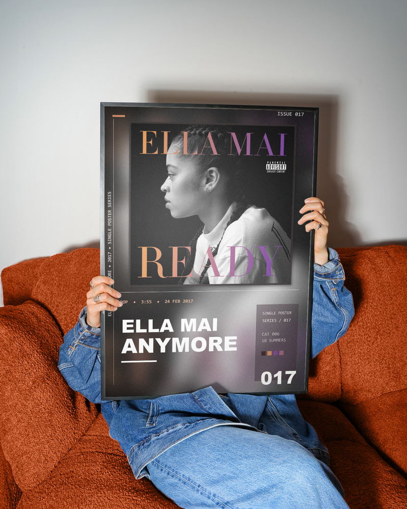 Music poster: Ella Mai - Anymore