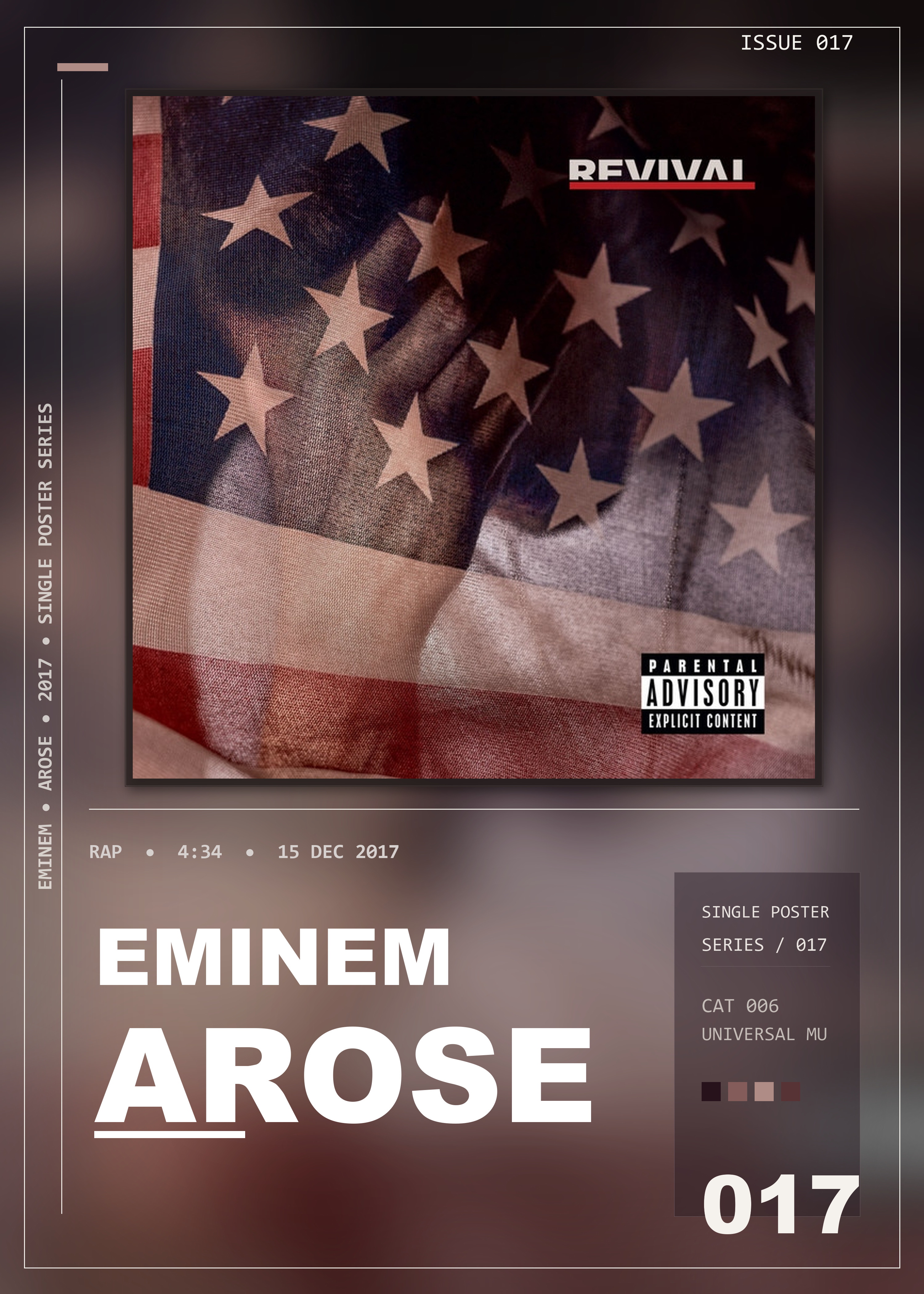 Music poster: Eminem - Arose