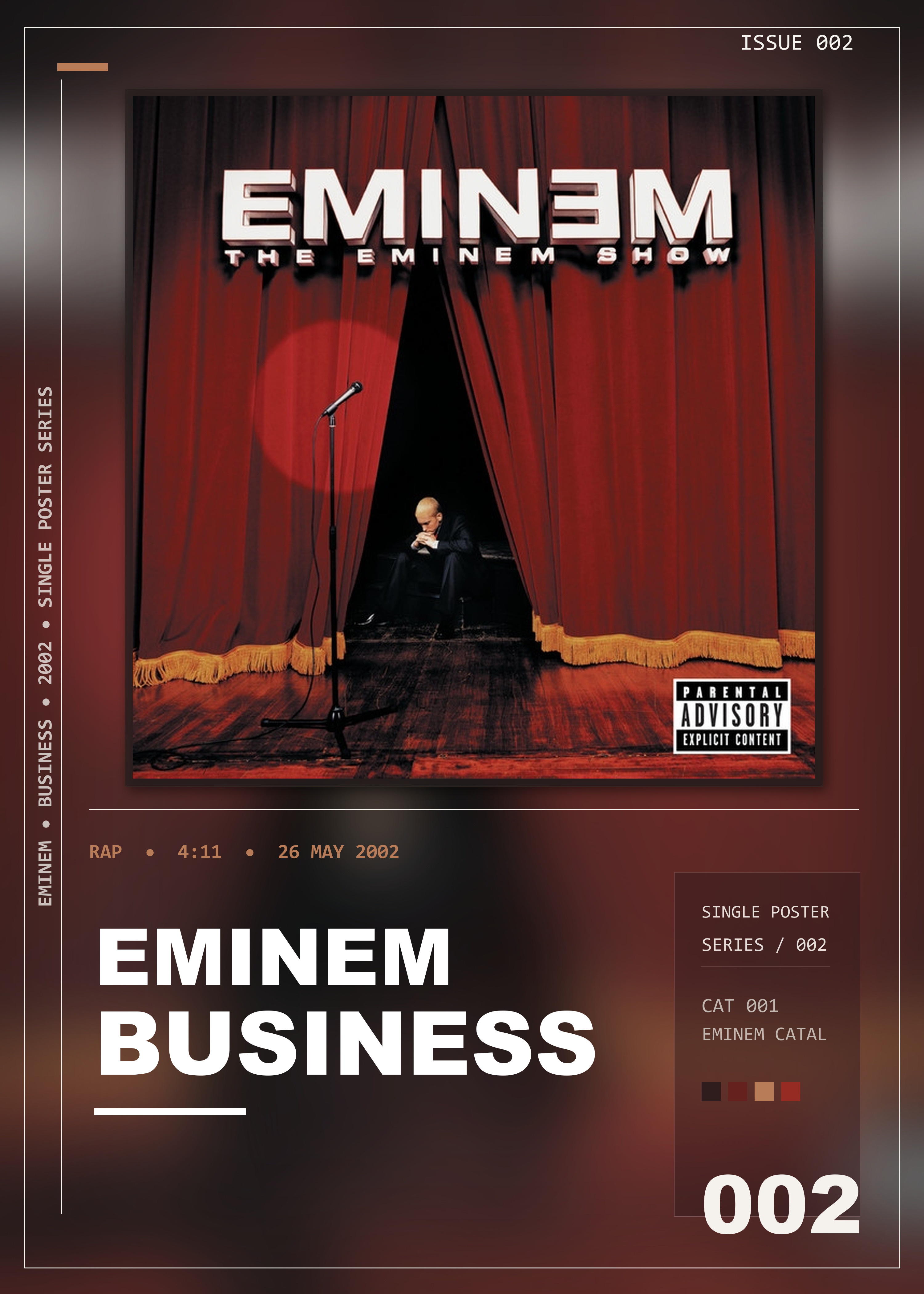Music poster: Eminem - Business