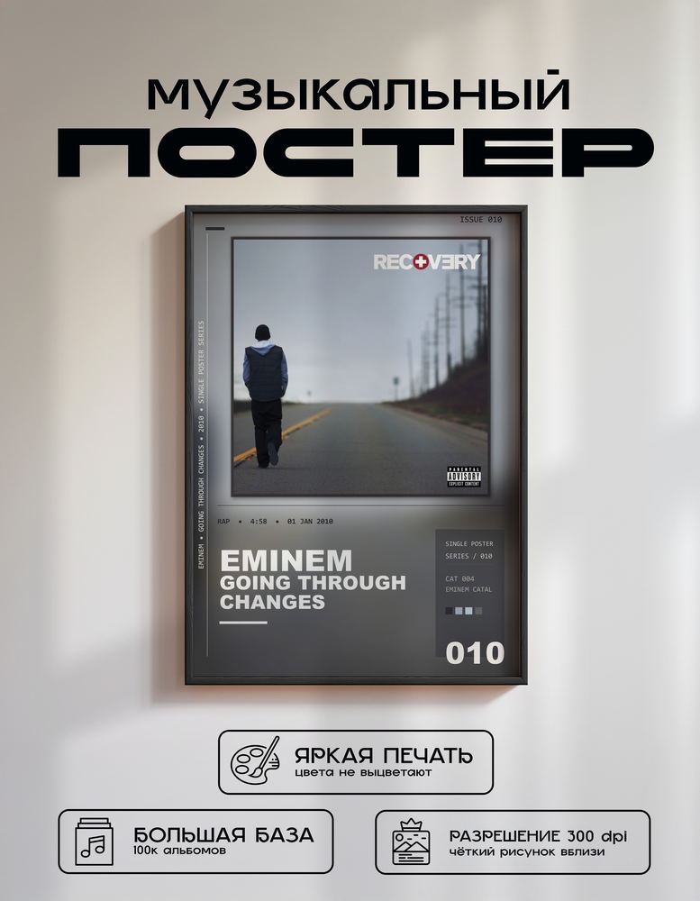 Music poster: Eminem - Going Through Changes