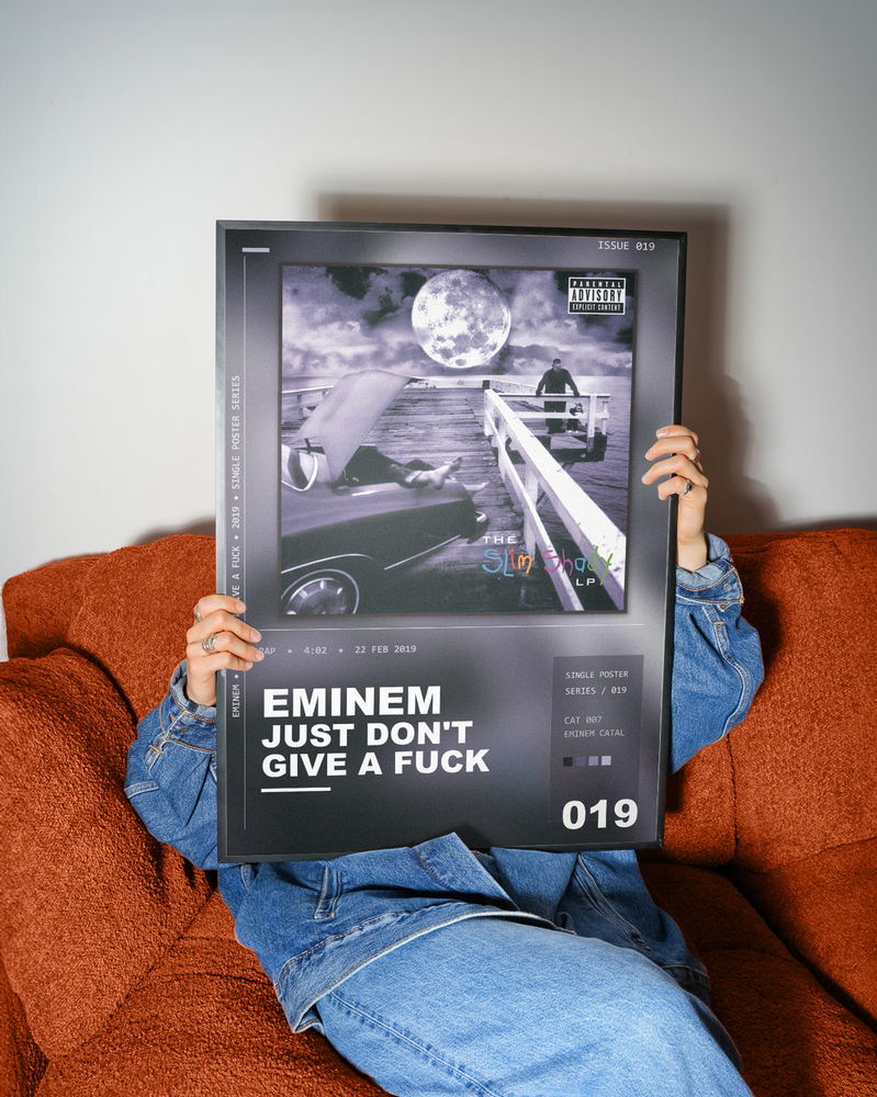 Music poster: Eminem - Just Dont Give A Fuck