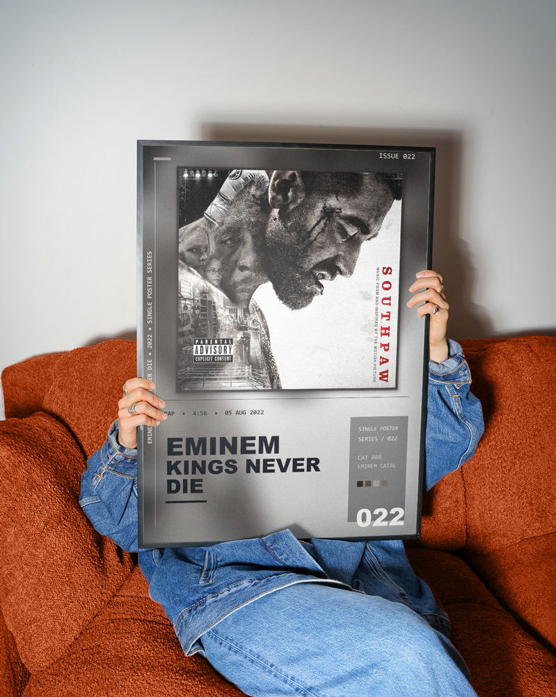 Music poster: Eminem - Kings Never Die