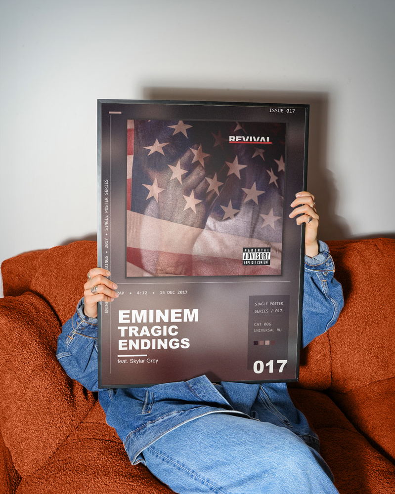 Music poster: Eminem - Tragic Endings feat Skylar Grey