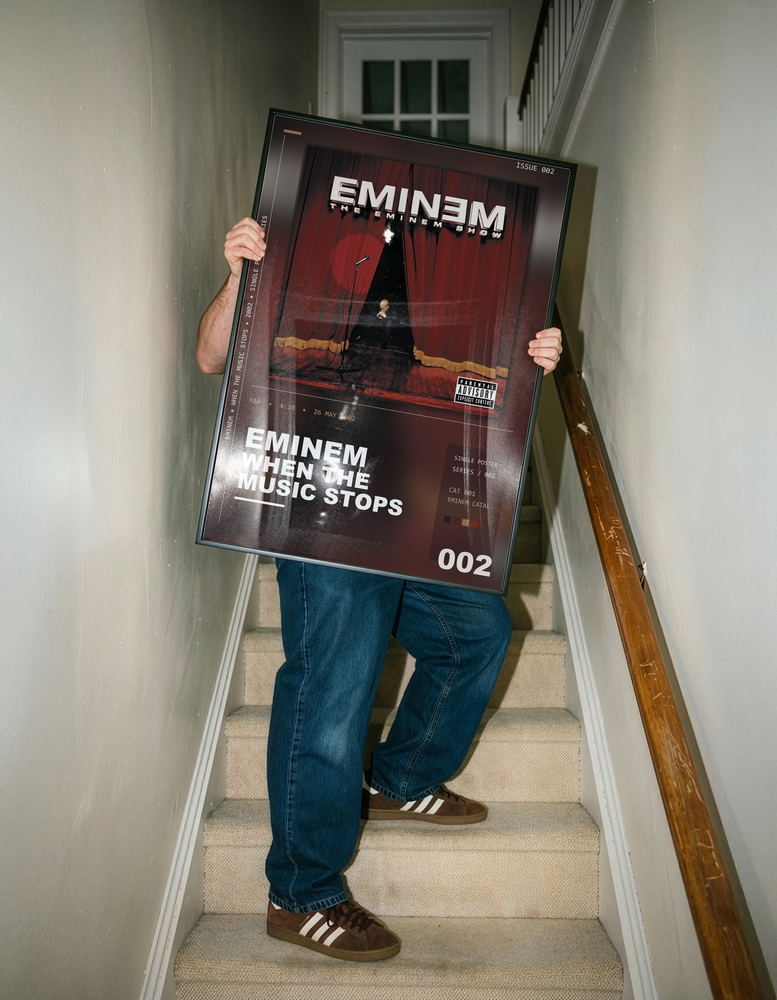 Music poster: Eminem - When The Music Stops