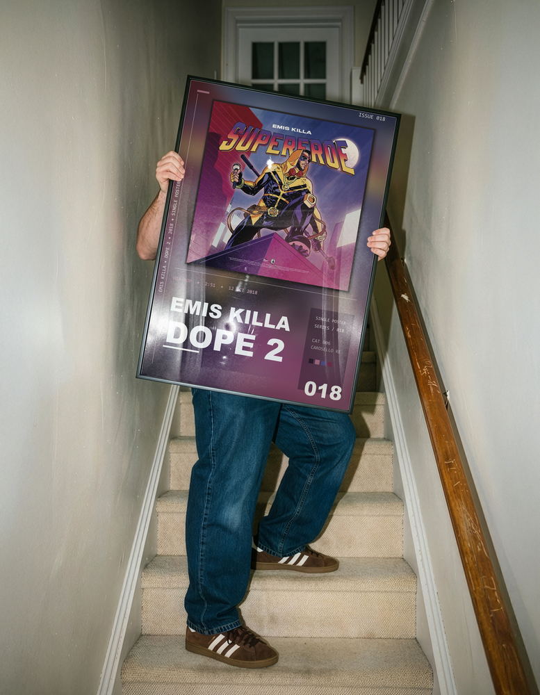 Music poster: Emis Killa - Dope 2