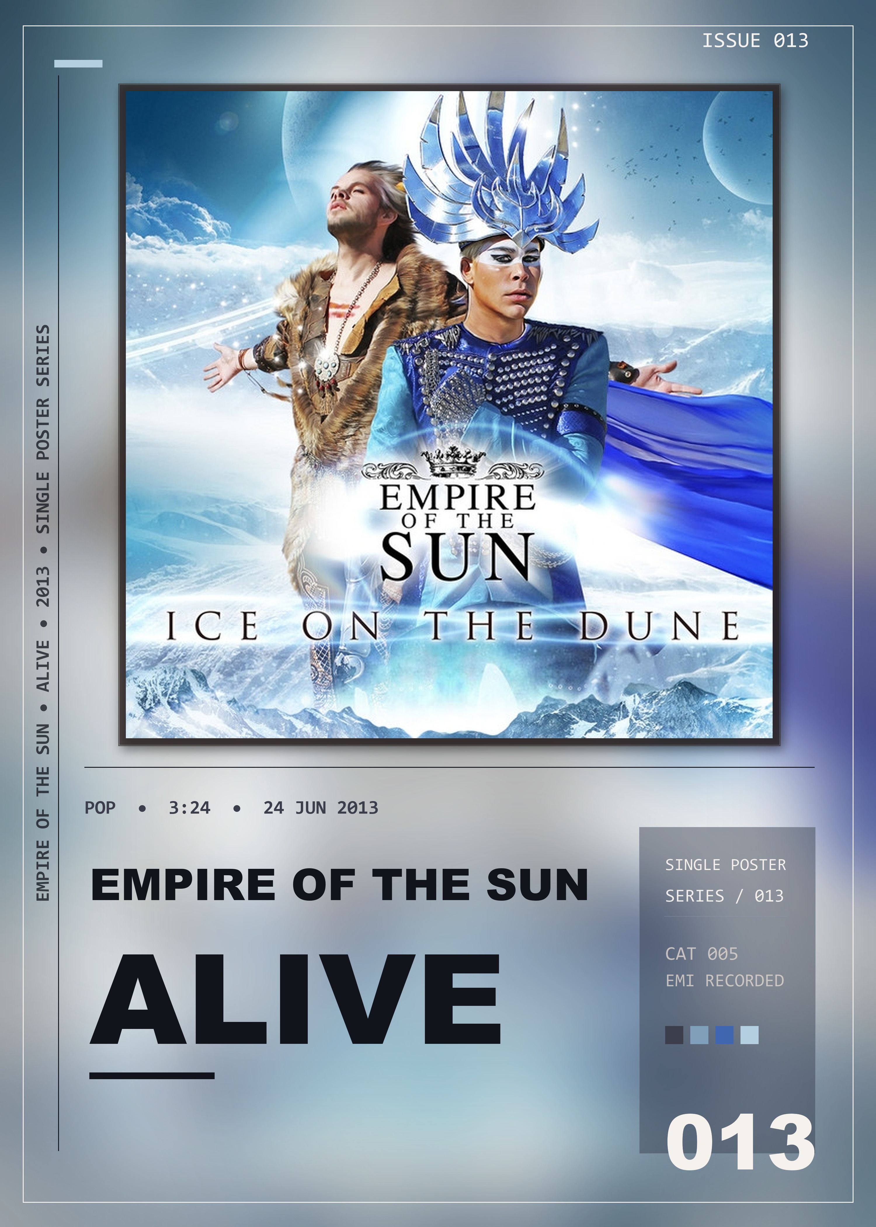Music poster: Empire of the Sun - Alive