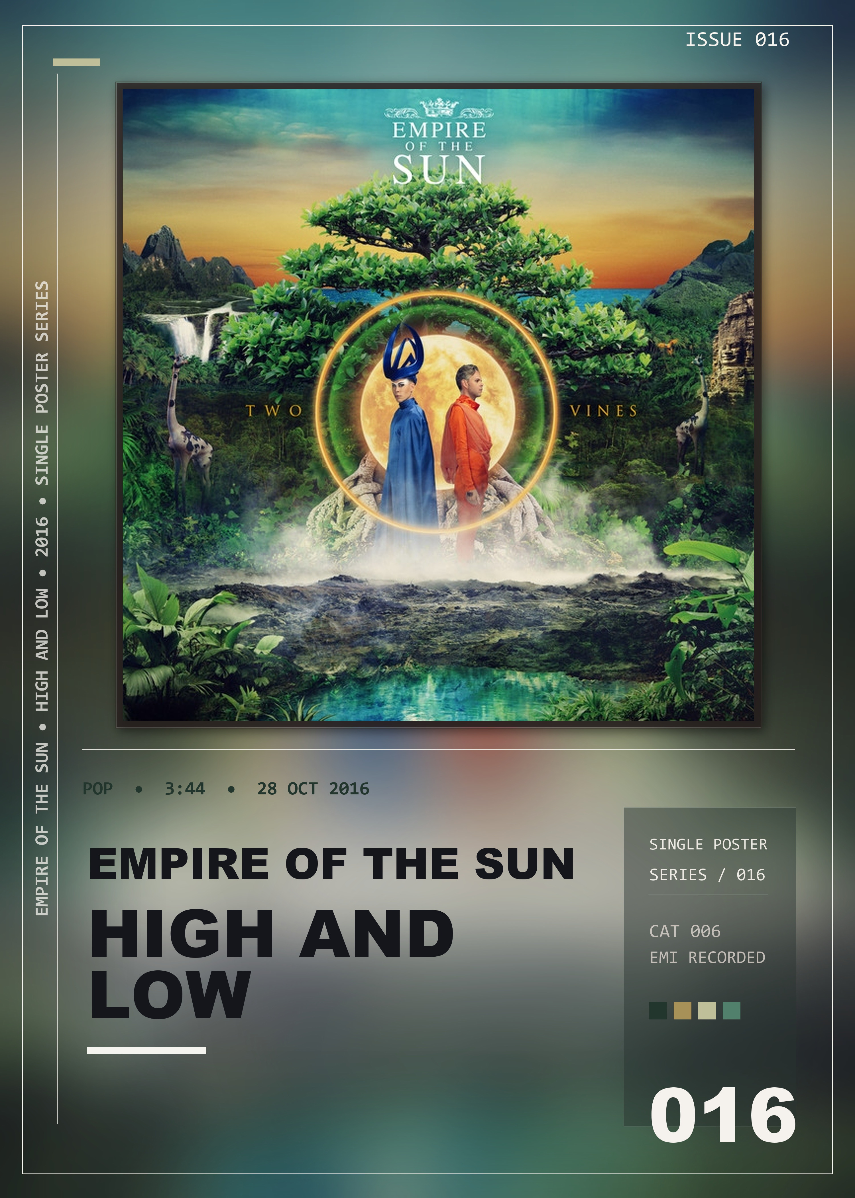 Music poster: Empire of the Sun - High And Low