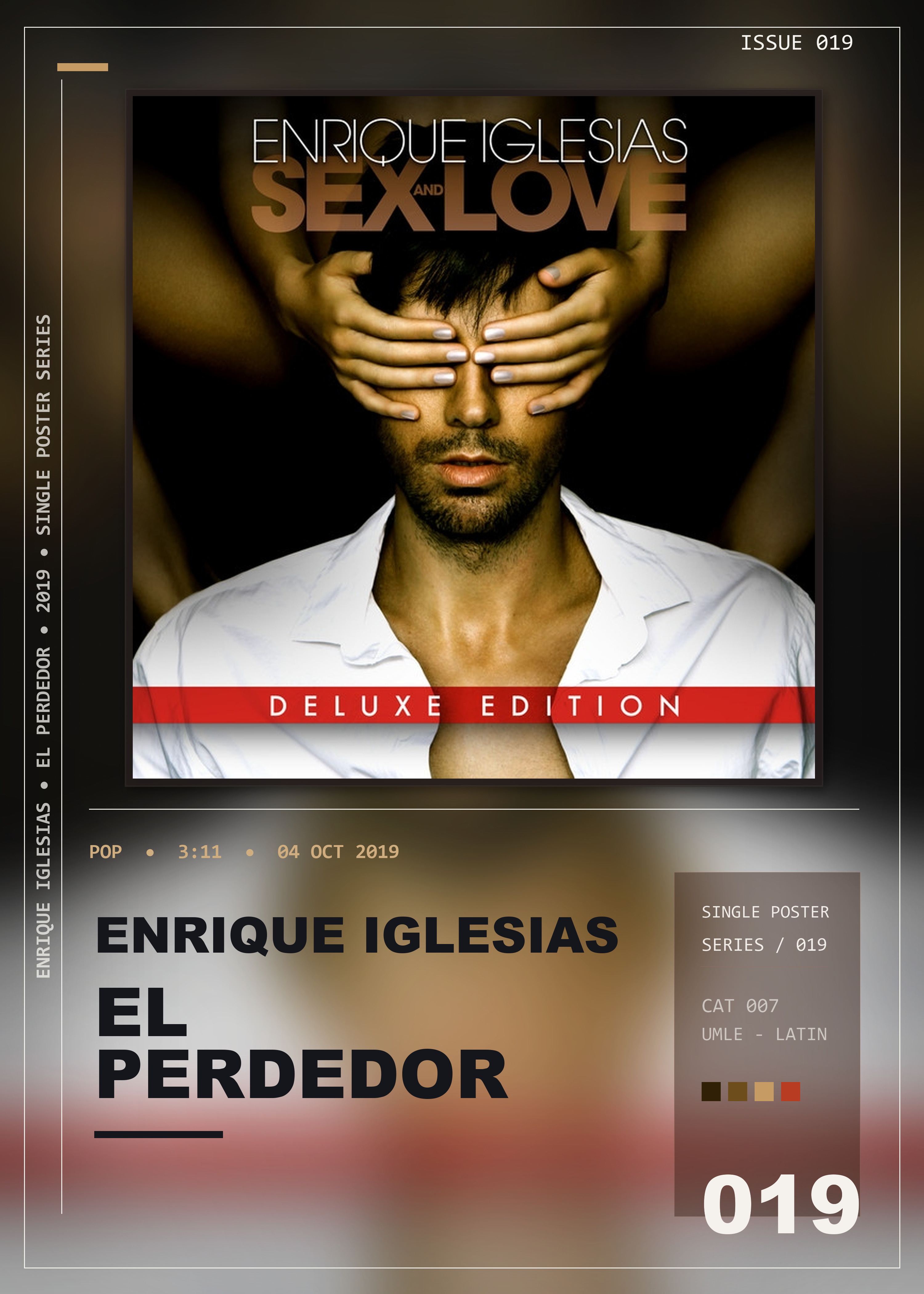 Music poster: Enrique Iglesias - El Perdedor