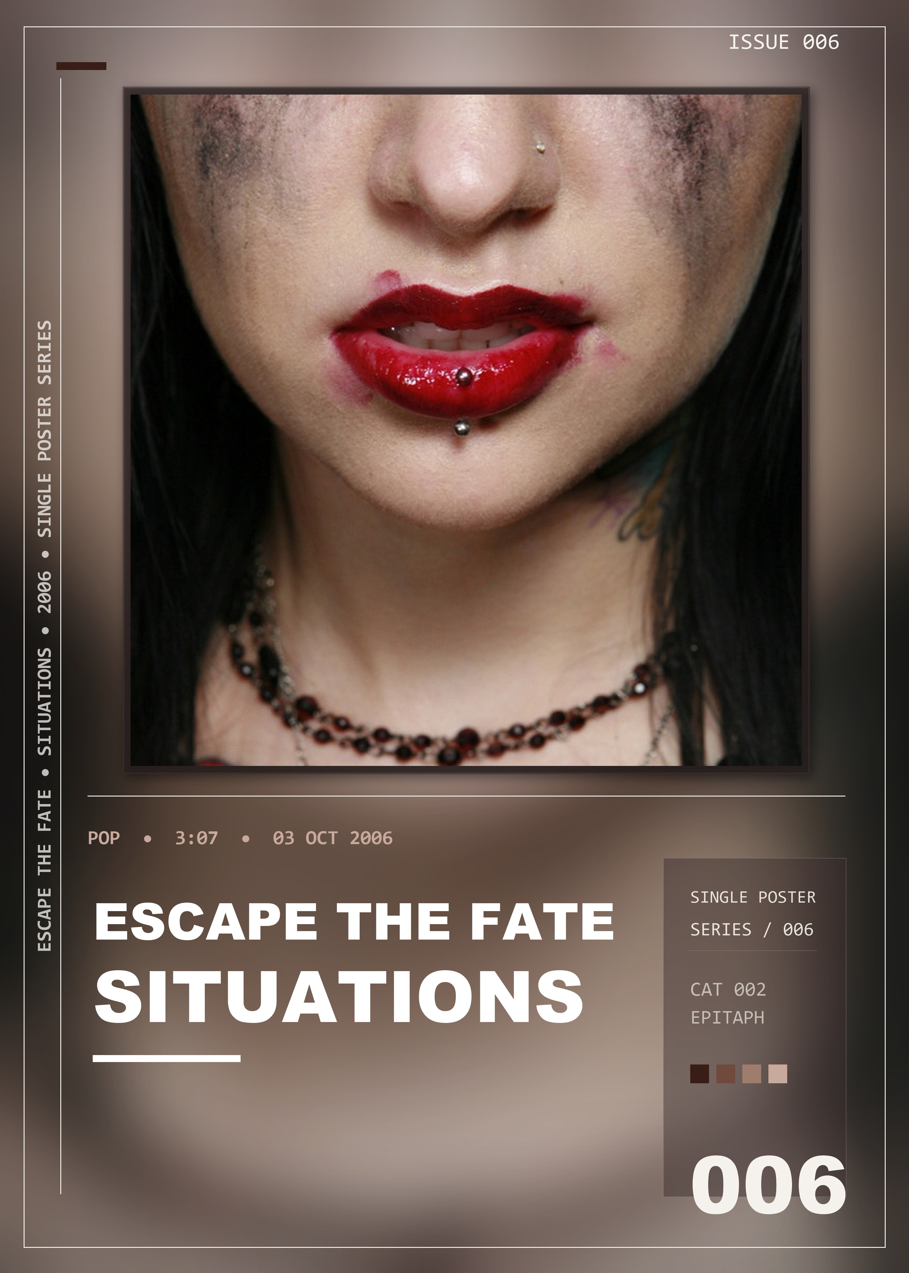 Music poster: Escape the Fate - Situations