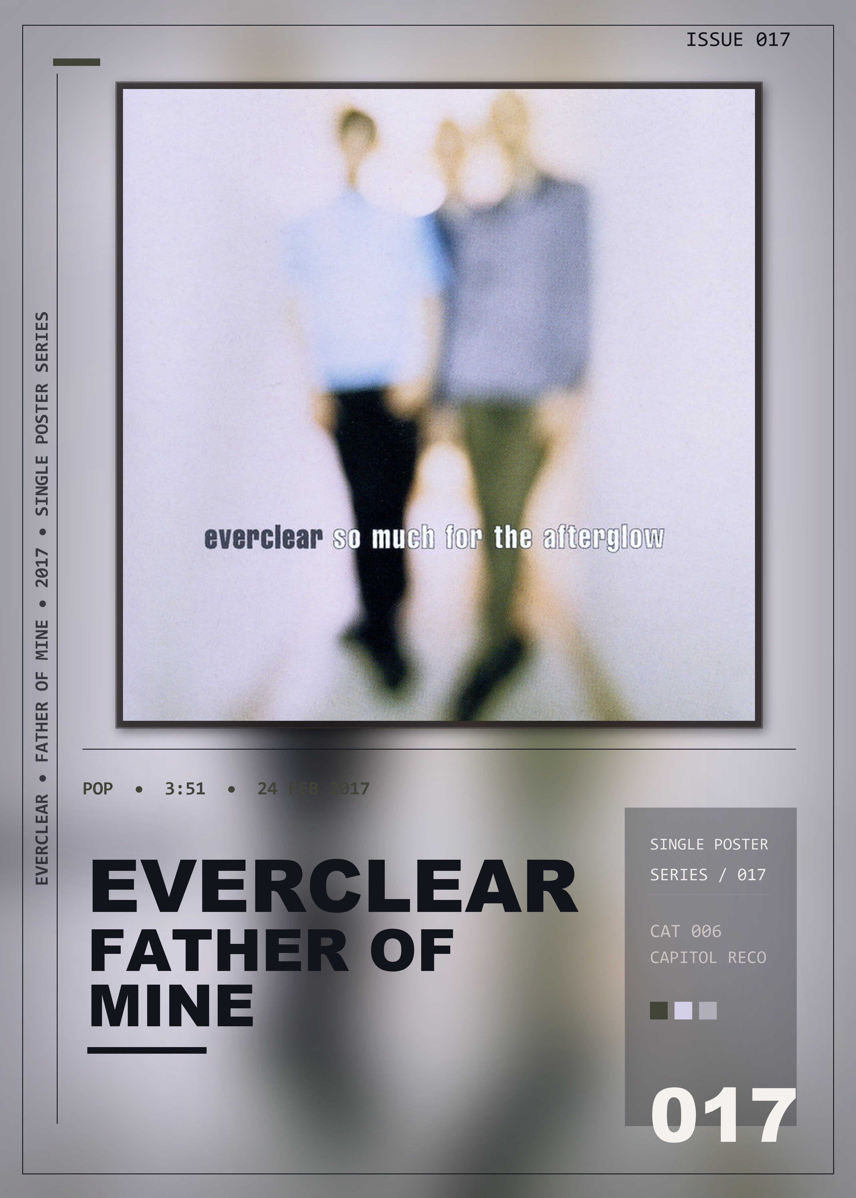 Music poster: Everclear - Father Of Mine