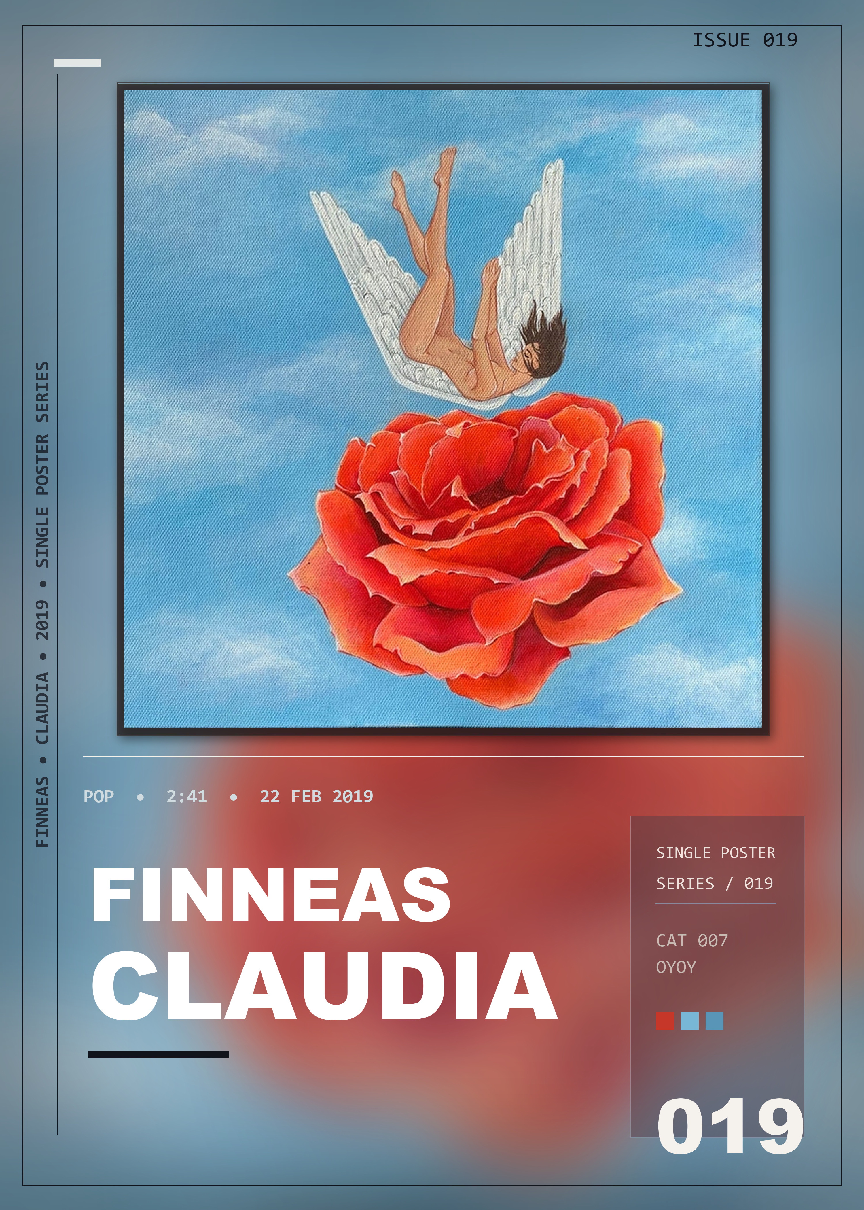 Music poster: FINNEAS - Claudia