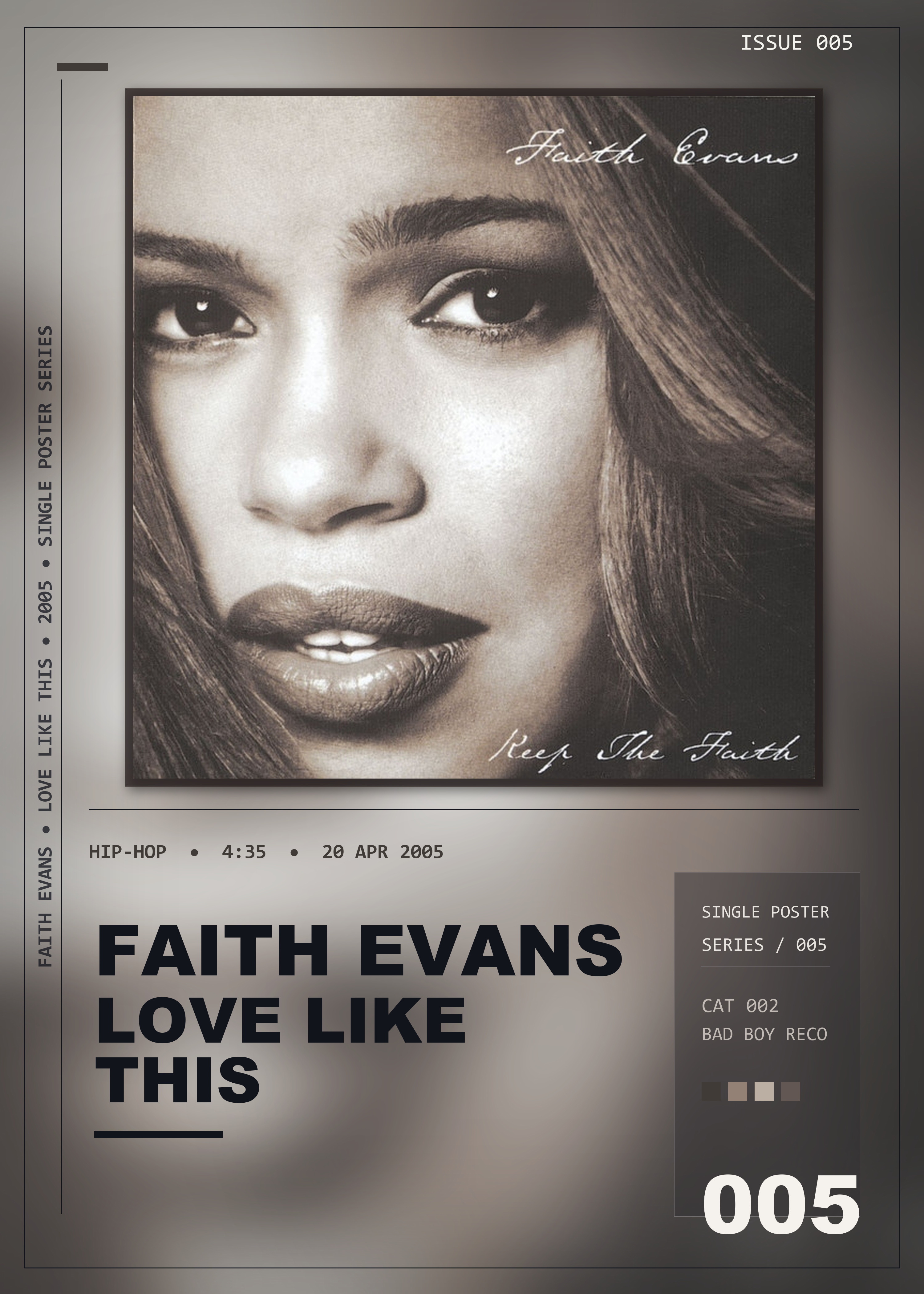 Music poster: Faith Evans - Love Like This
