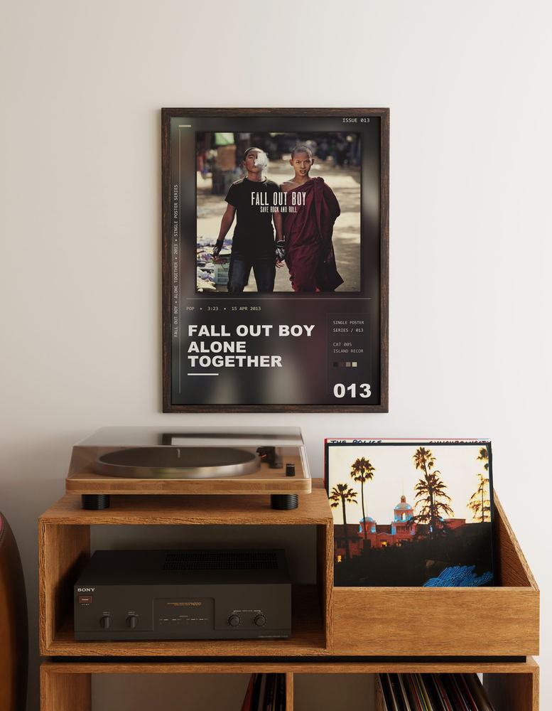 Music poster: Fall Out Boy - Alone Together