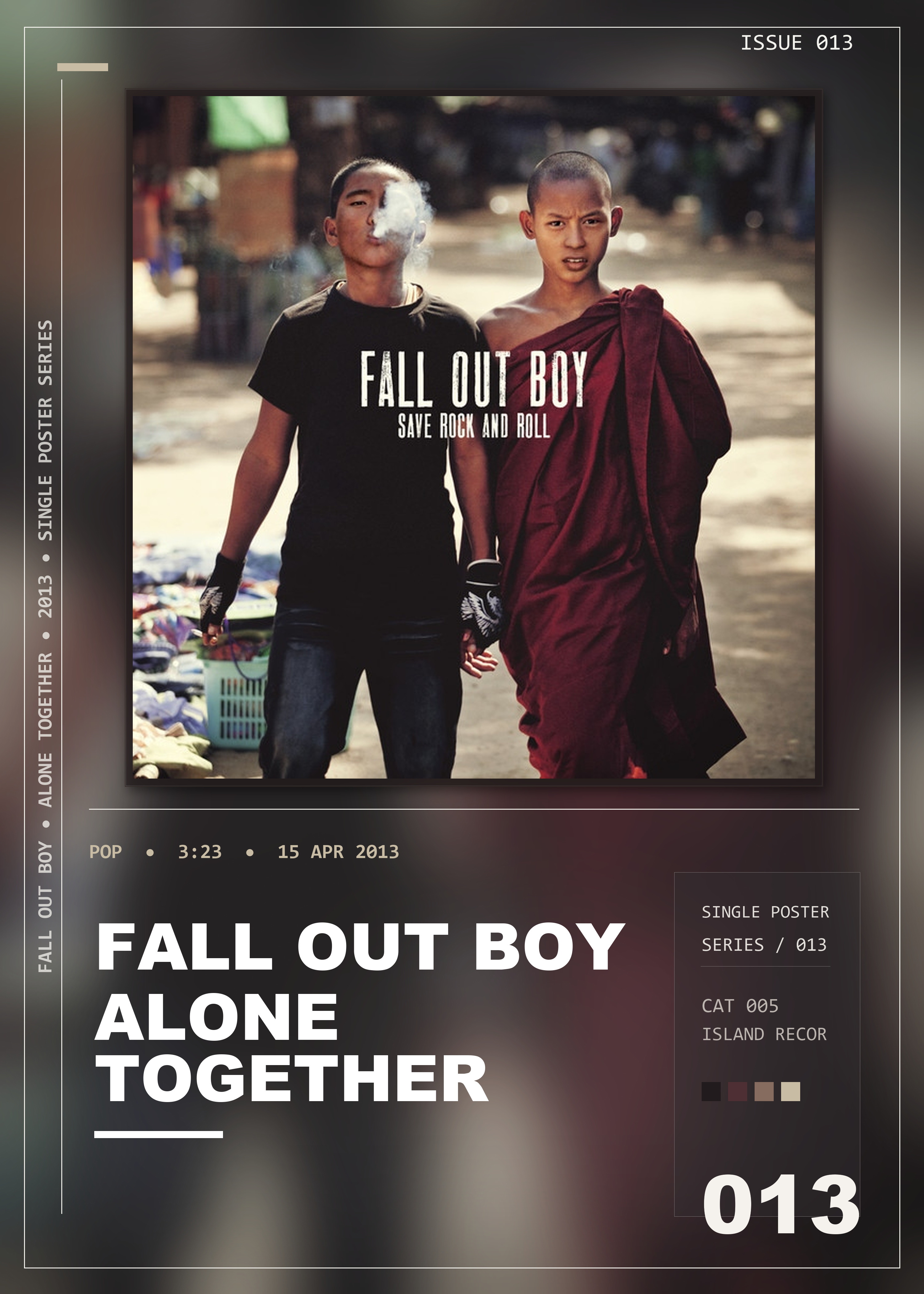 Music poster: Fall Out Boy - Alone Together