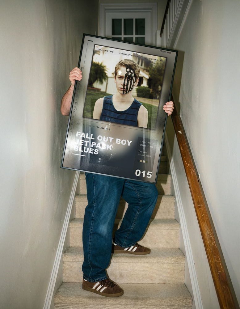 Music poster: Fall Out Boy - Jet Pack Blues