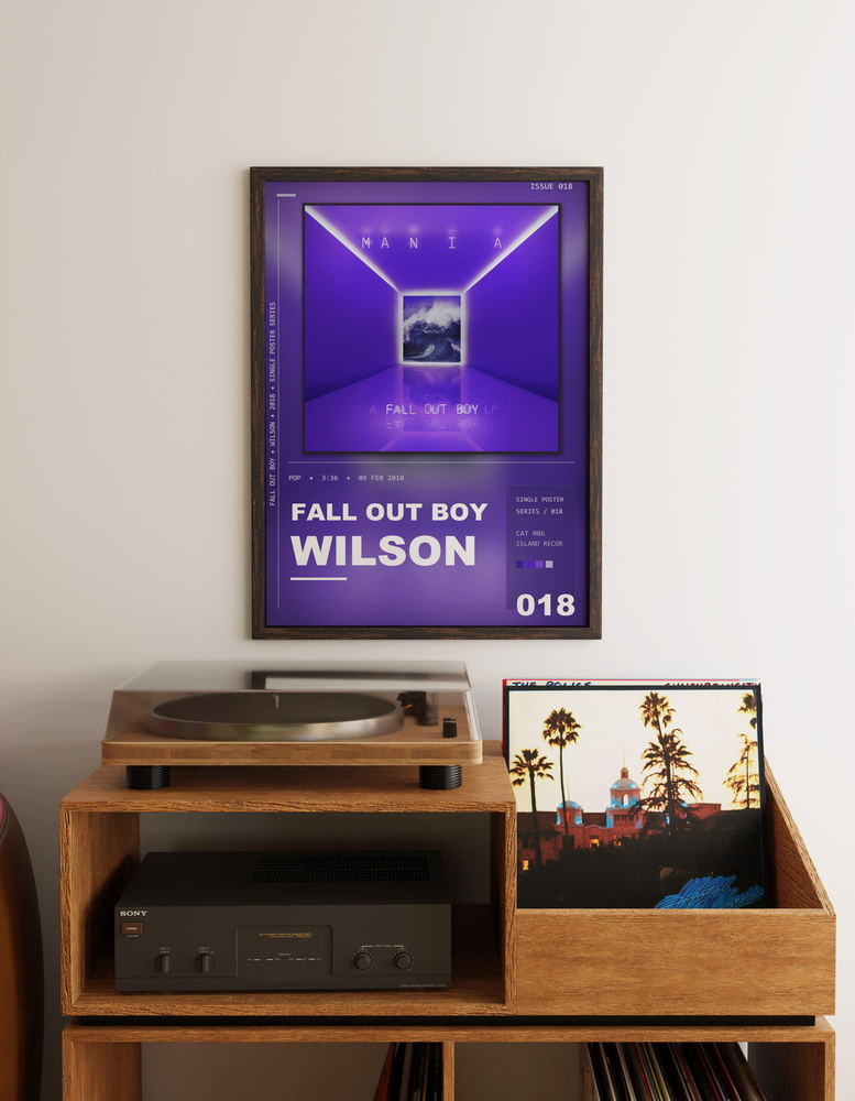 Music poster: Fall Out Boy - Wilson Expensive Mistakes