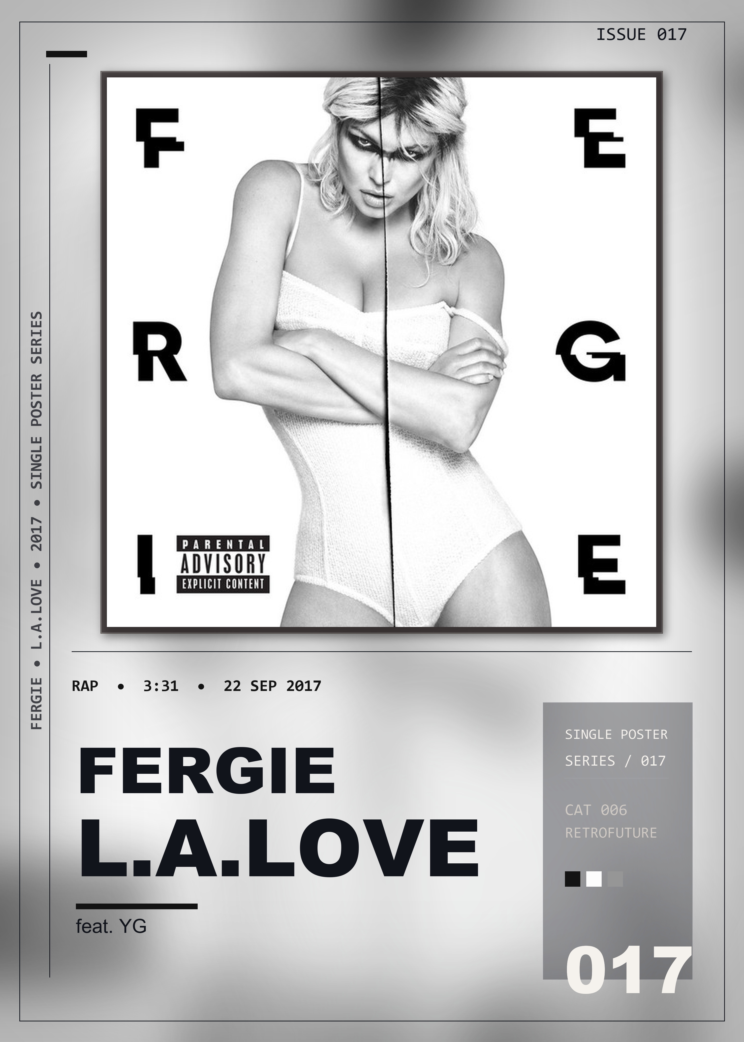 Music poster: Fergie - LALOVE la la feat YG