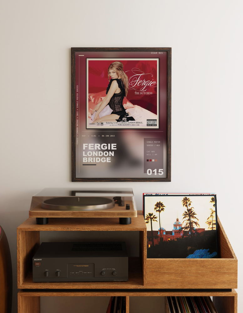 Music poster: Fergie - London Bridge