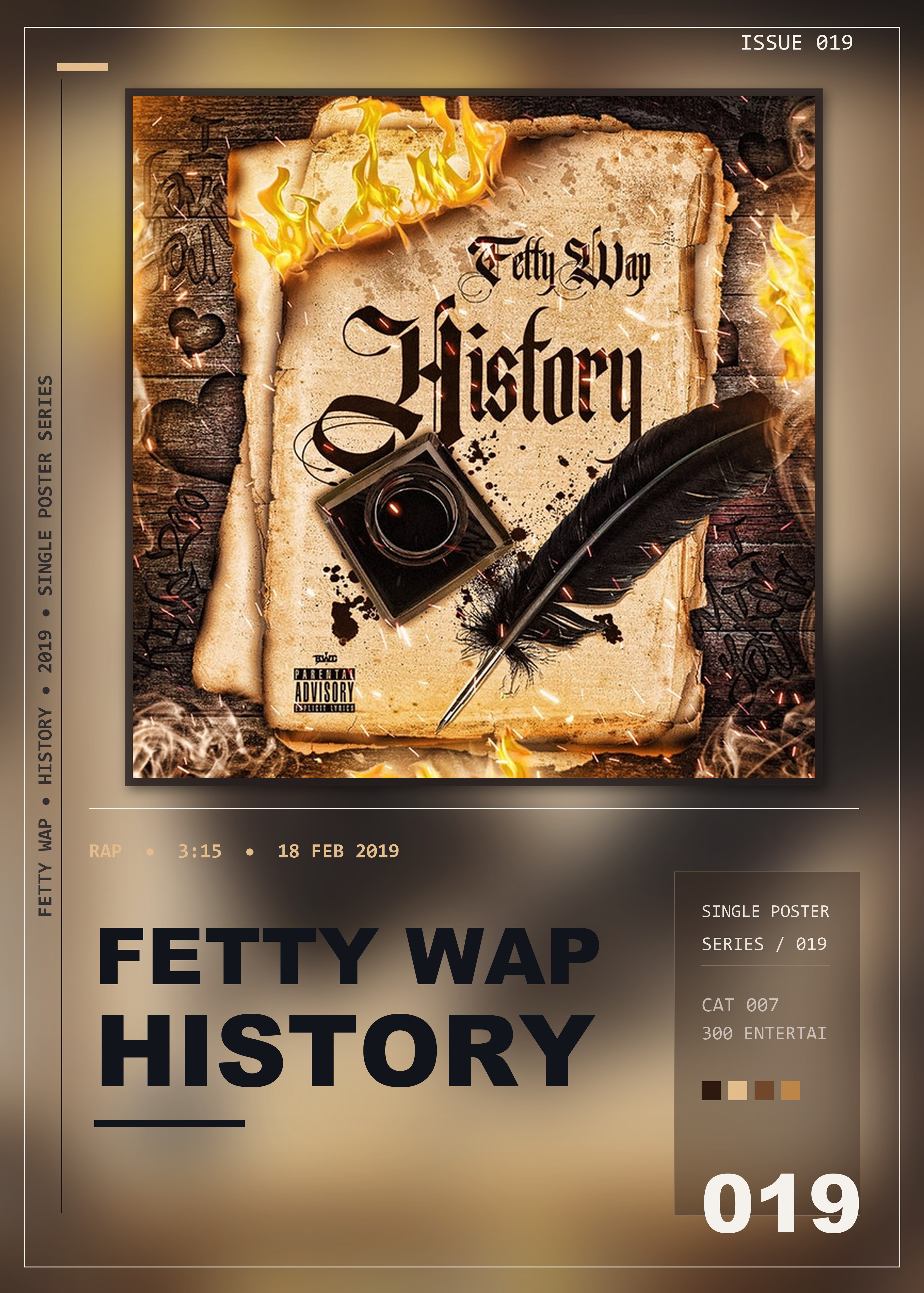 Music poster: Fetty Wap - History