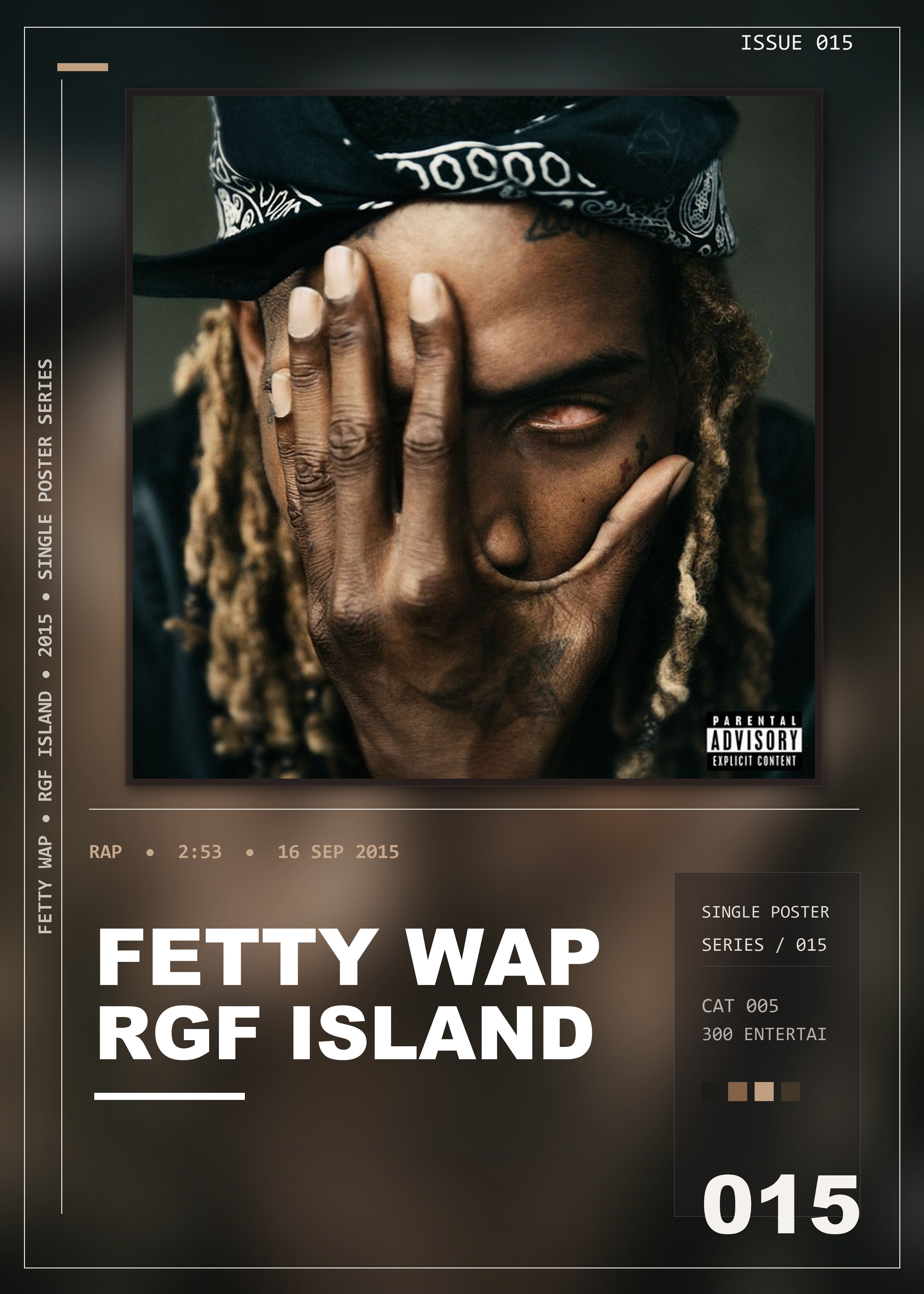 Music poster: Fetty Wap - RGF Island