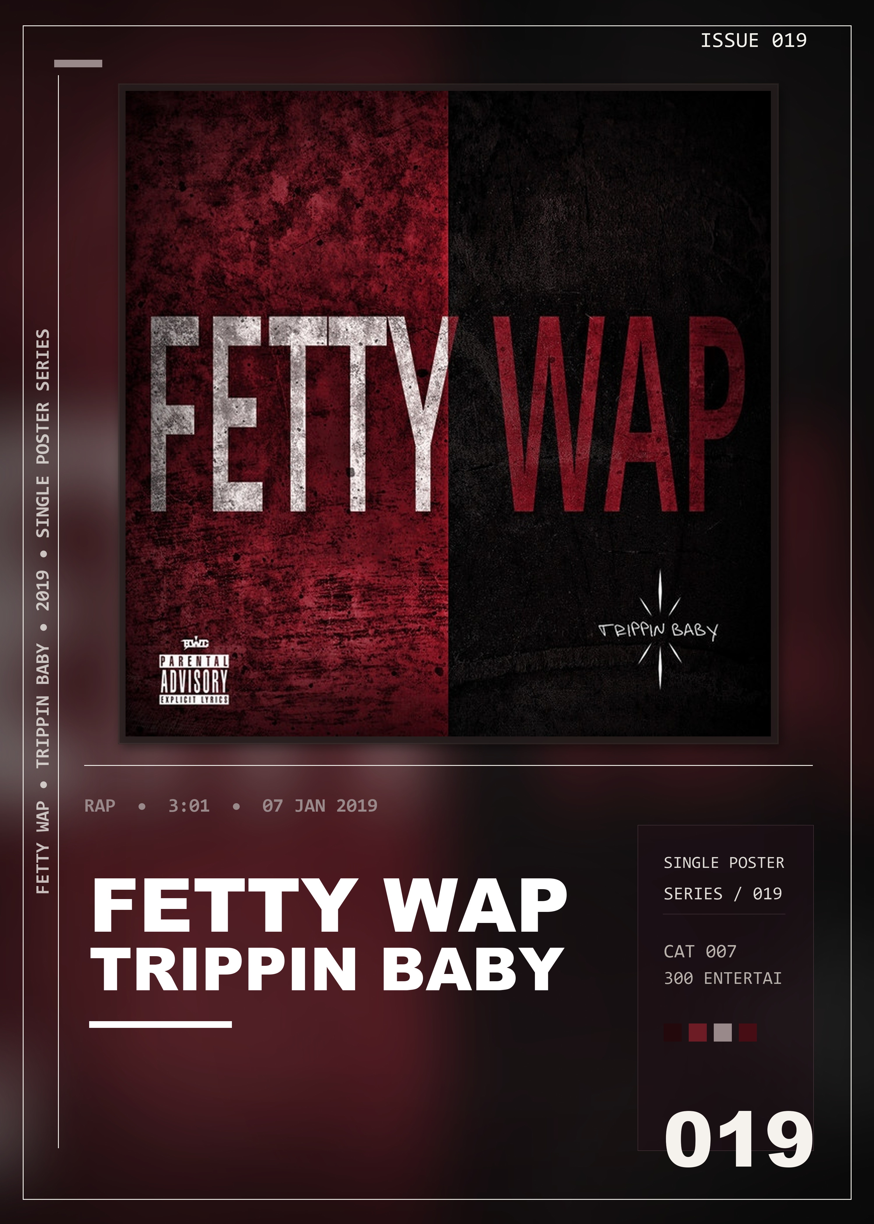 Music poster: Fetty Wap - Trippin Baby