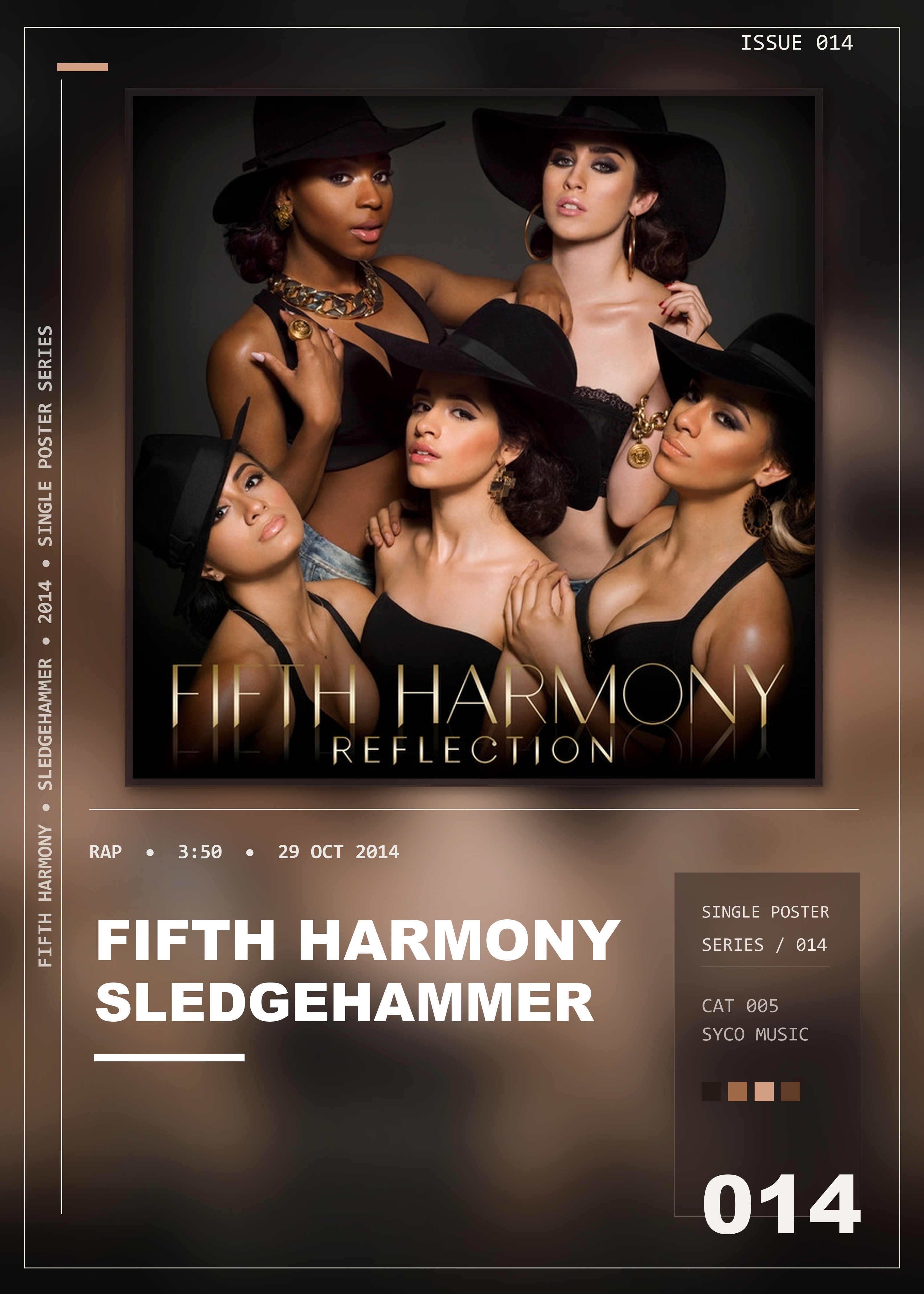 Music poster: Fifth Harmony - Sledgehammer
