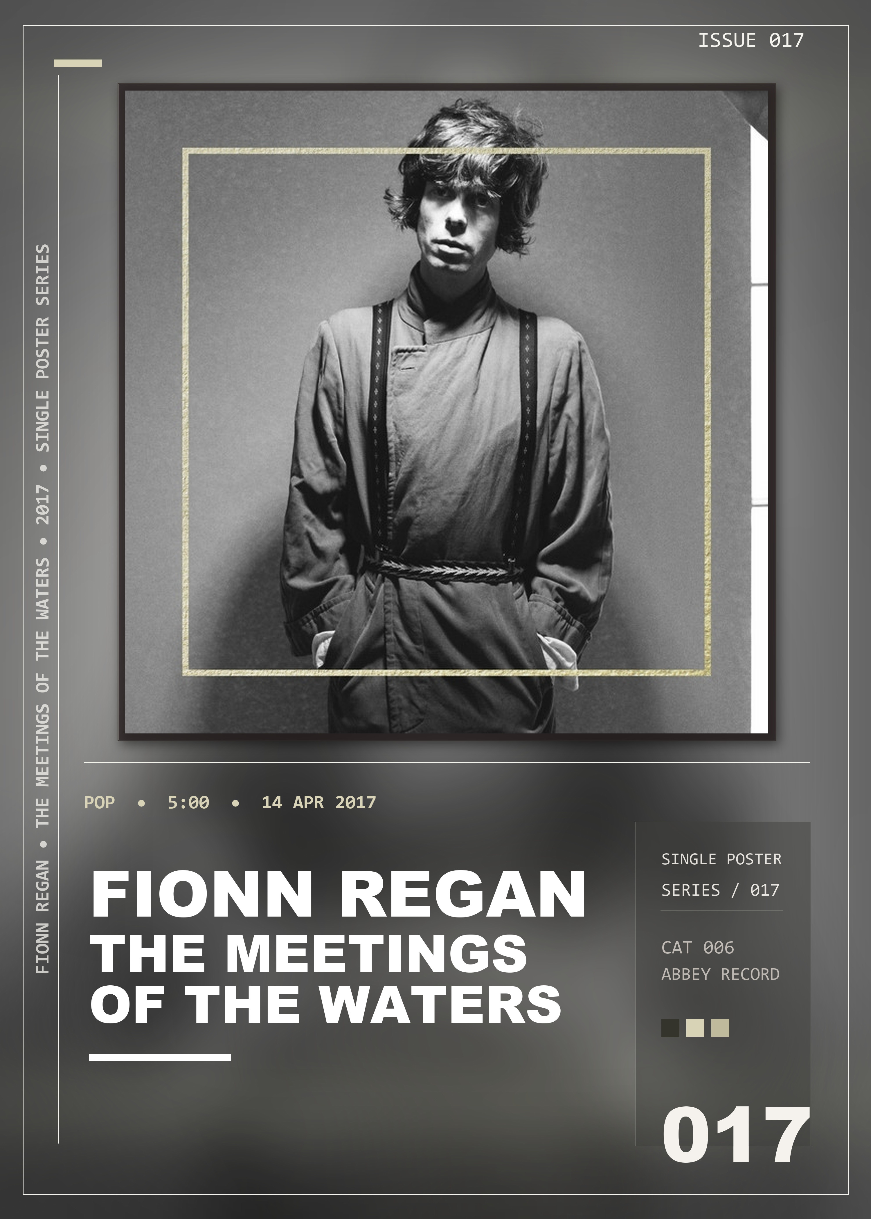 Music poster: Fionn Regan - The Meetings of the Waters