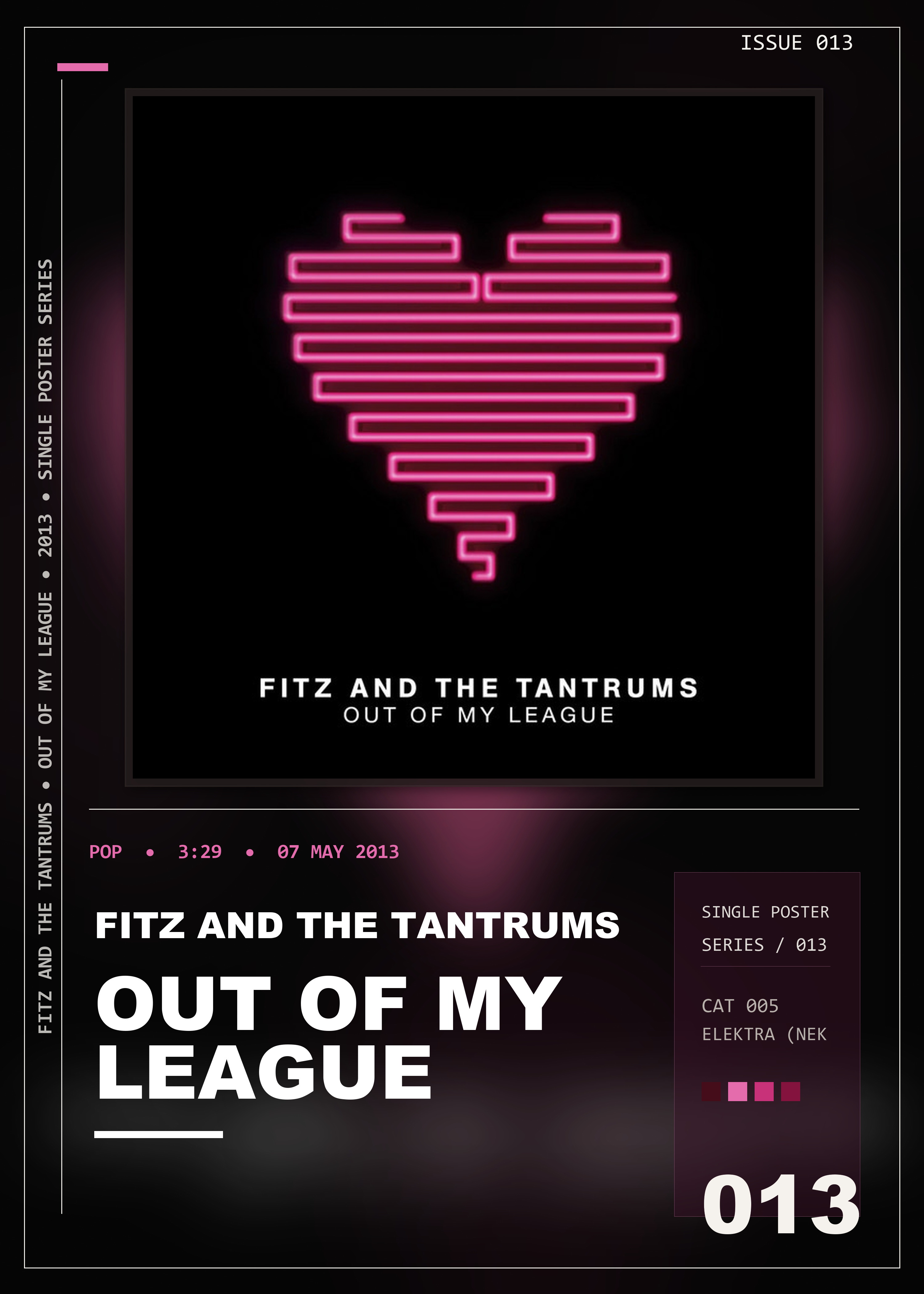 Music poster: Fitz and The Tantrums - Out Of My League