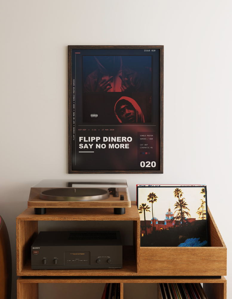 Music poster: Flipp Dinero - Say No More