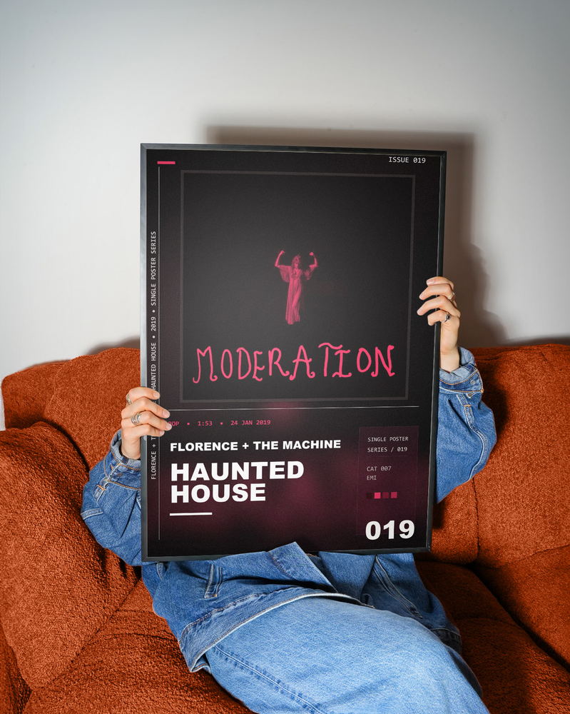 Music poster: Florence The Machine - Haunted House