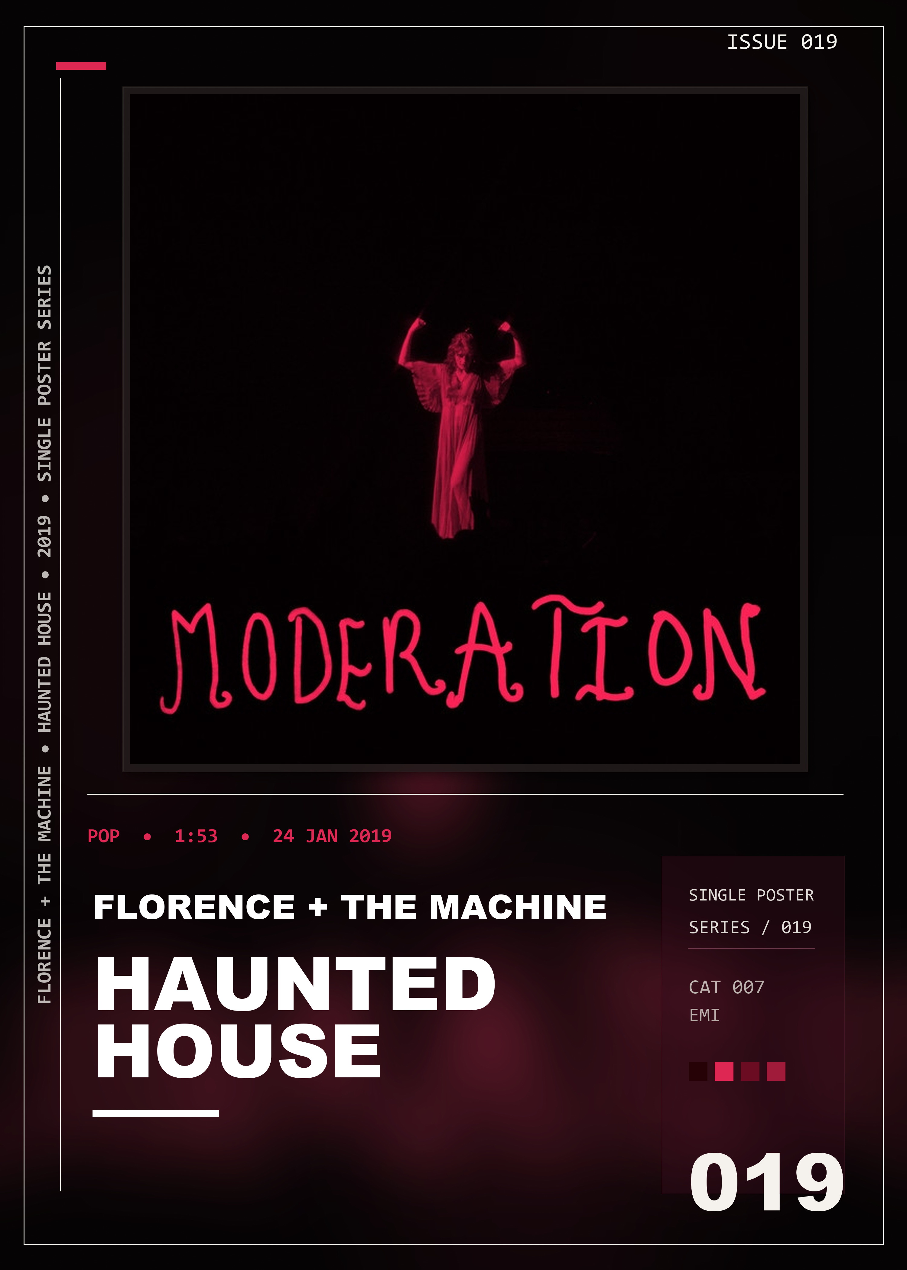 Music poster: Florence The Machine - Haunted House