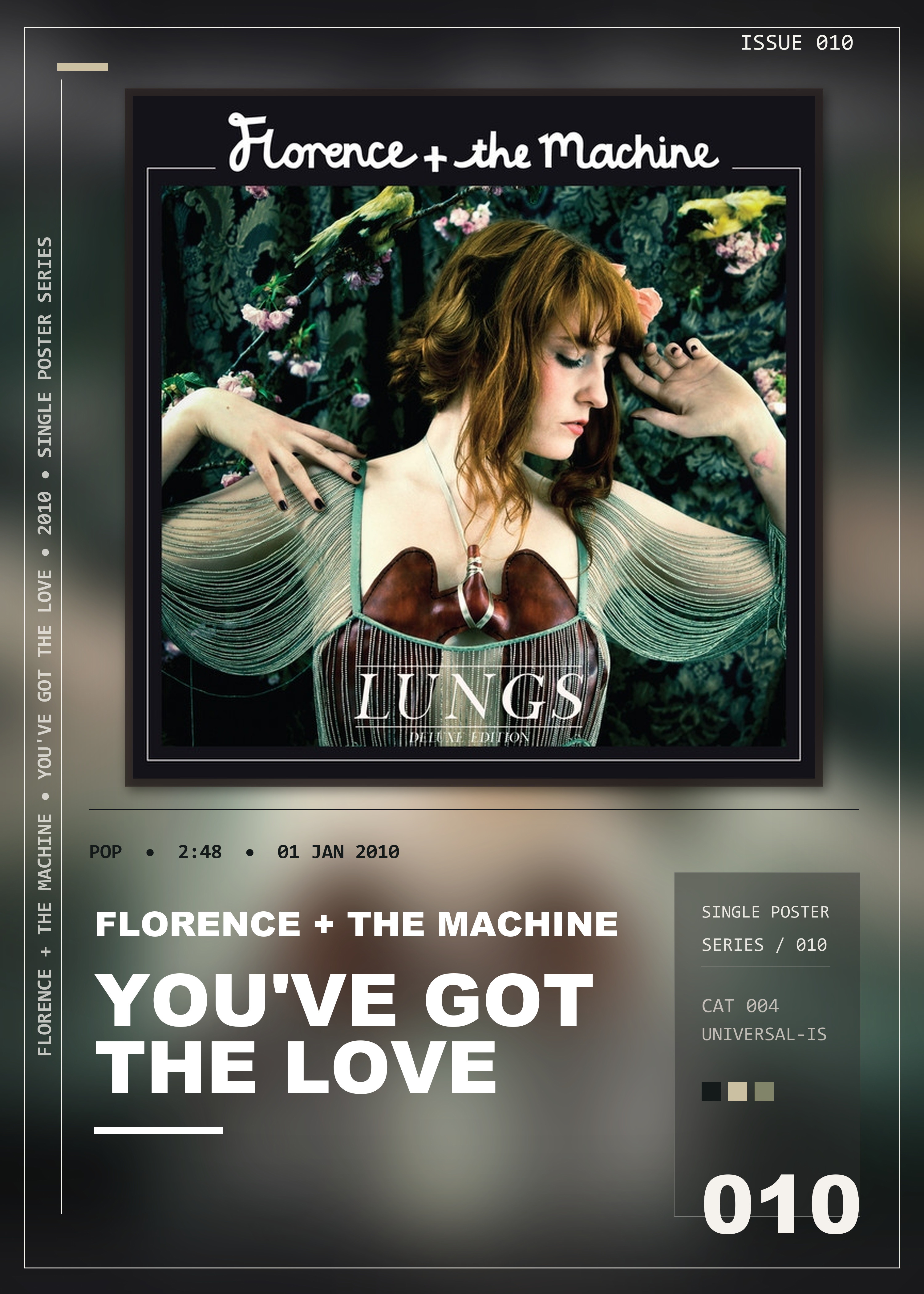 Music poster: Florence The Machine - Youve Got The Love