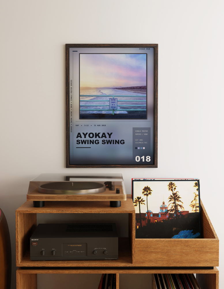 Music poster: ayokay - Swing Swing