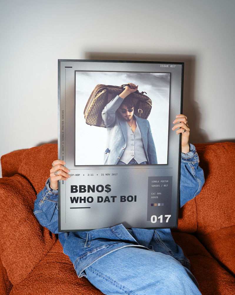 Music poster: bbno - who dat boi