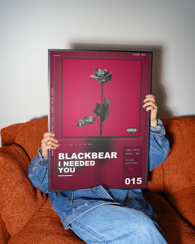 Music poster: blackbear - I Needed You