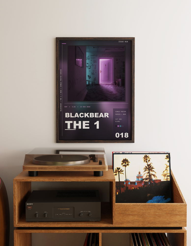 Music poster: blackbear - the 1