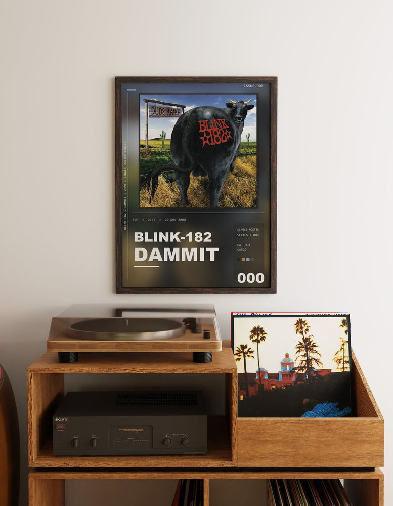 Music poster: blink-182 - Dammit