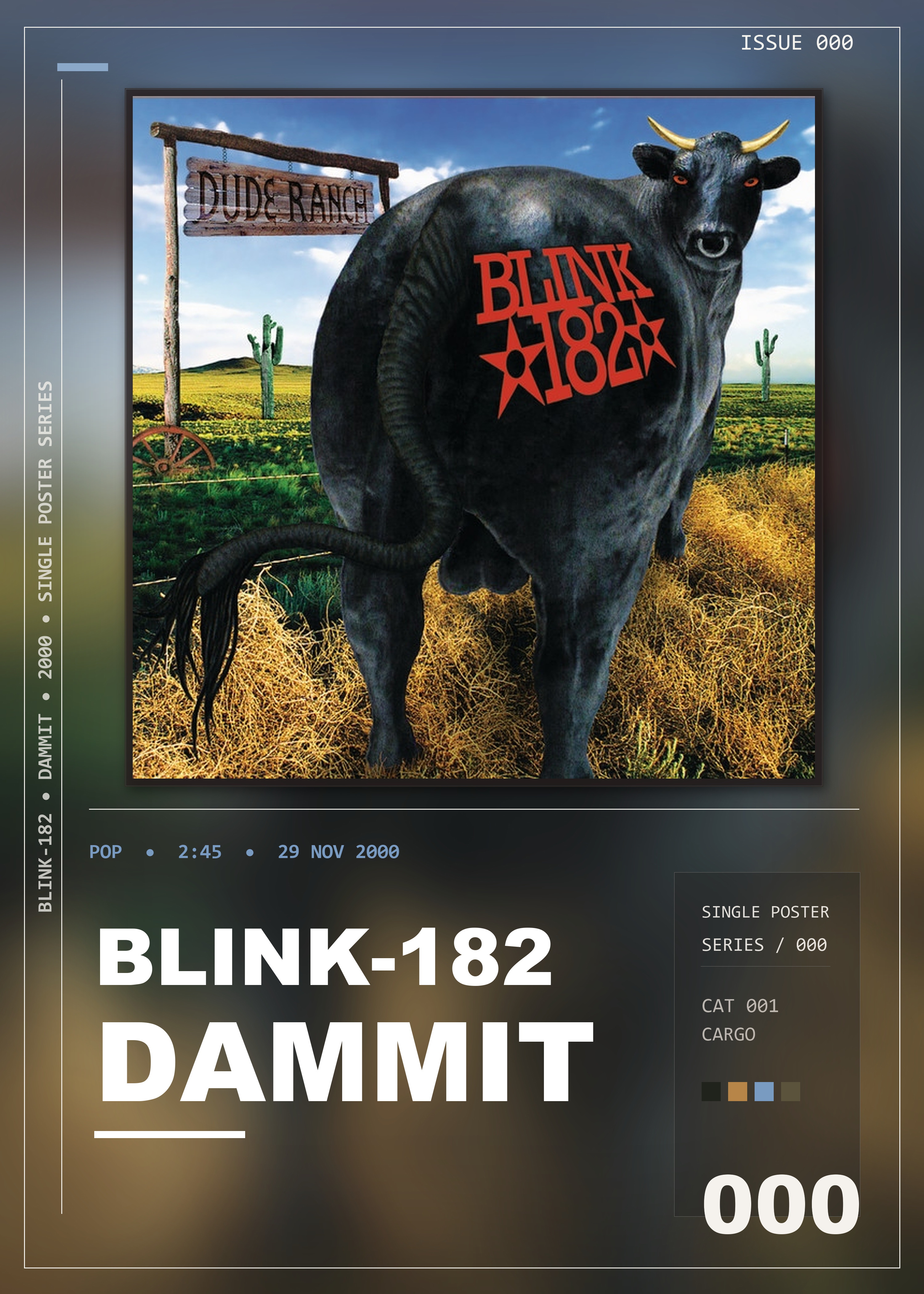 Music poster: blink-182 - Dammit