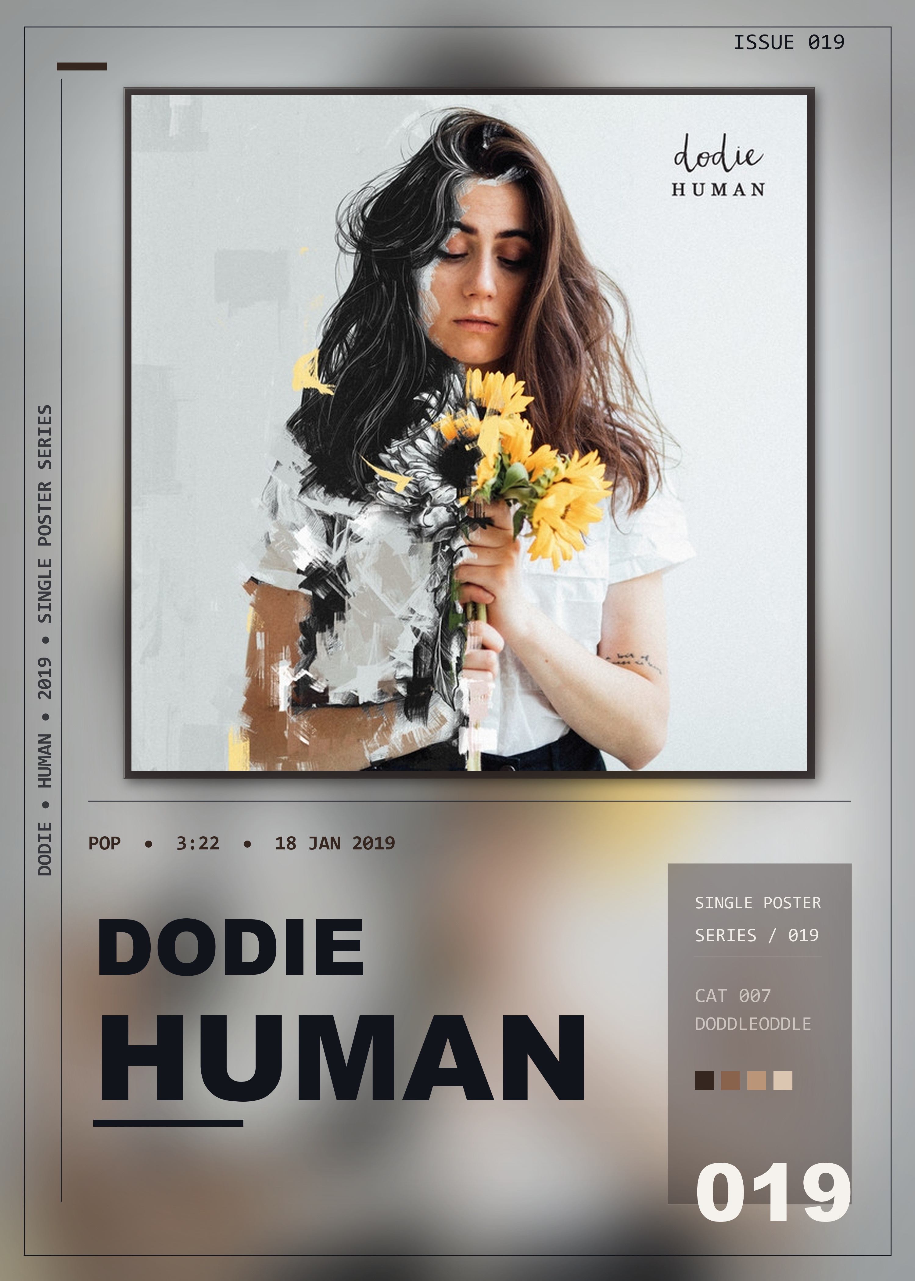 Music poster: dodie - Human
