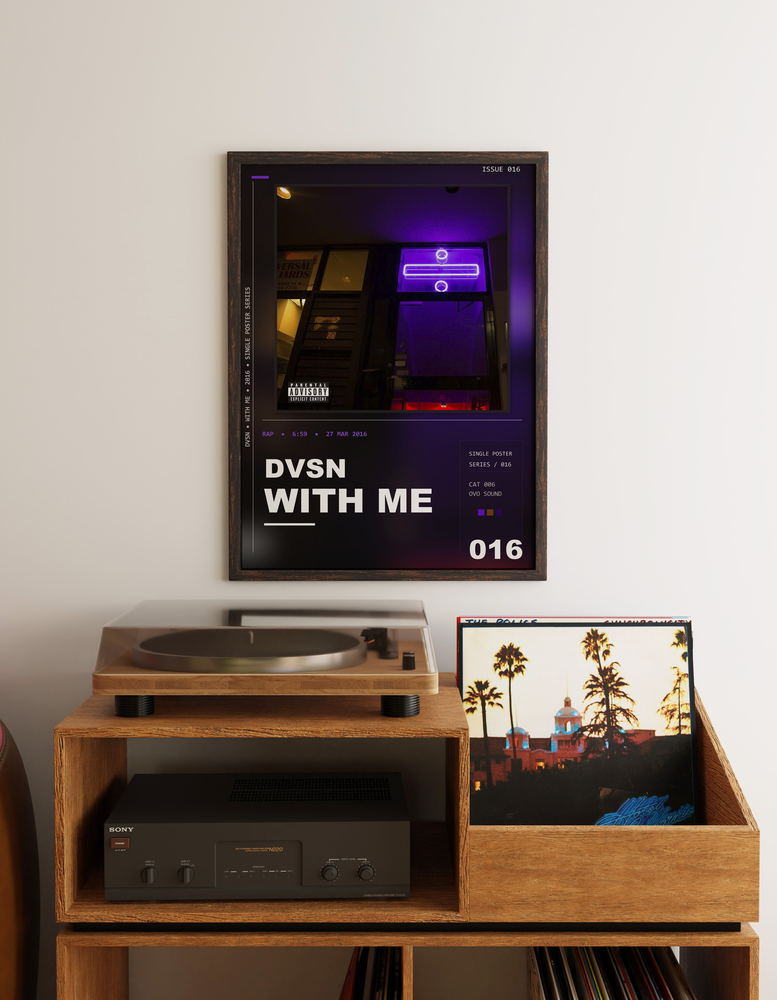 Music poster: dvsn - With Me